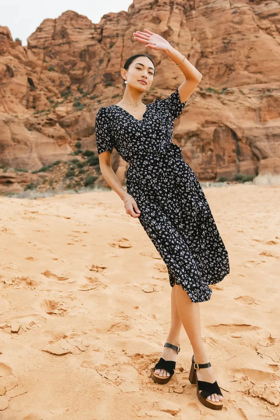 Meara Floral Dress - FINAL SALE sold by bohme product image thumbnail 5