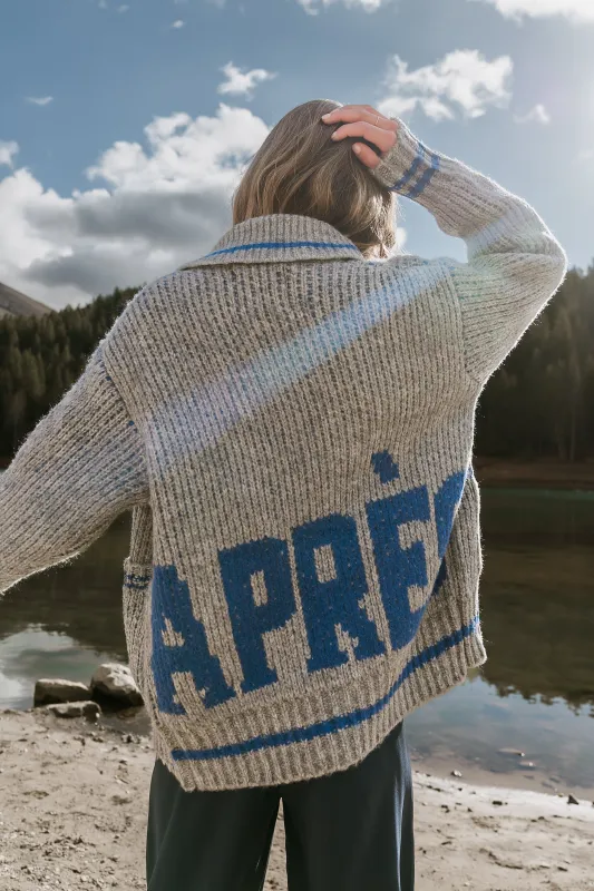 Apres Oversized Knit Jacket sold by bohme