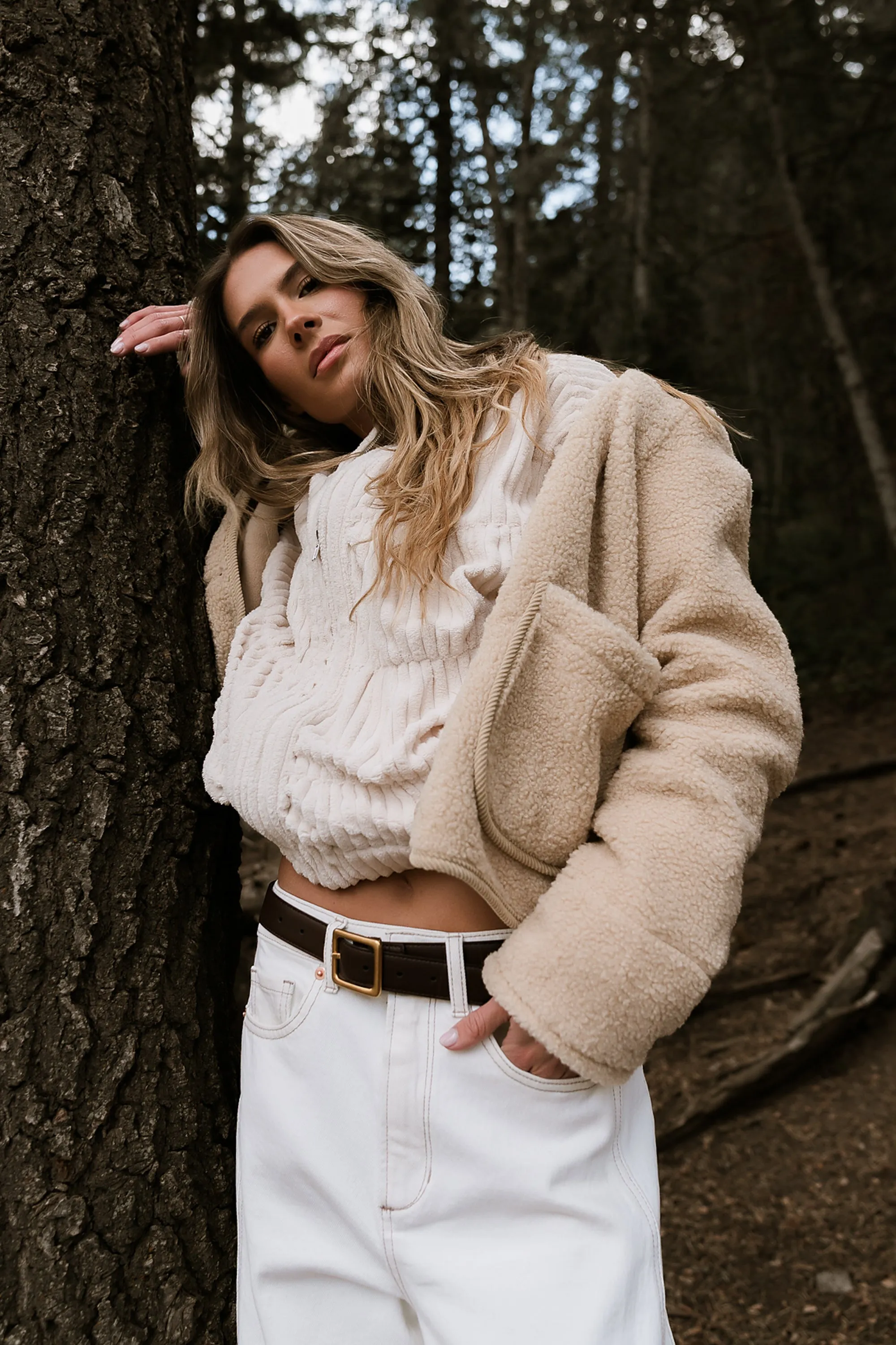 Quincey Sherpa Jacket sold by bohme product image thumbnail 4