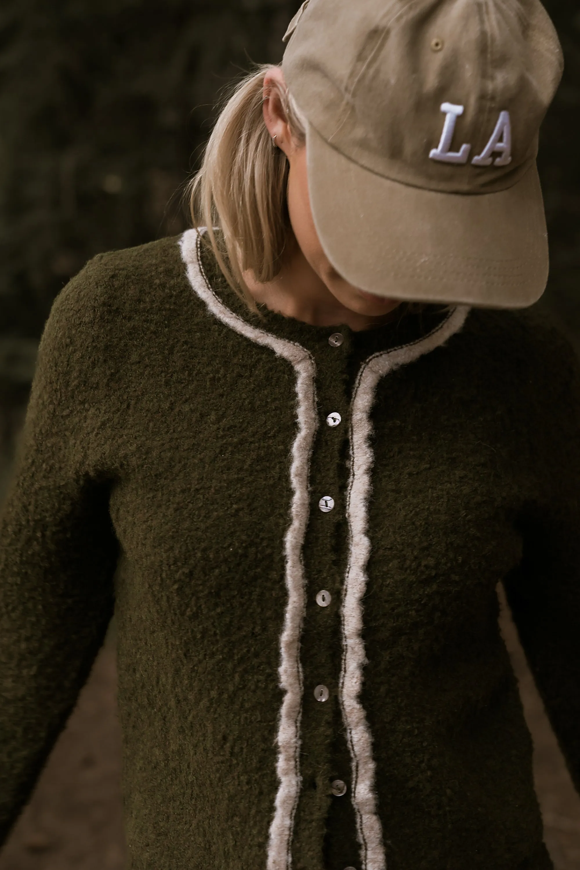 Remy Contrast Cardigan - FINAL SALE sold by bohme product image thumbnail 4