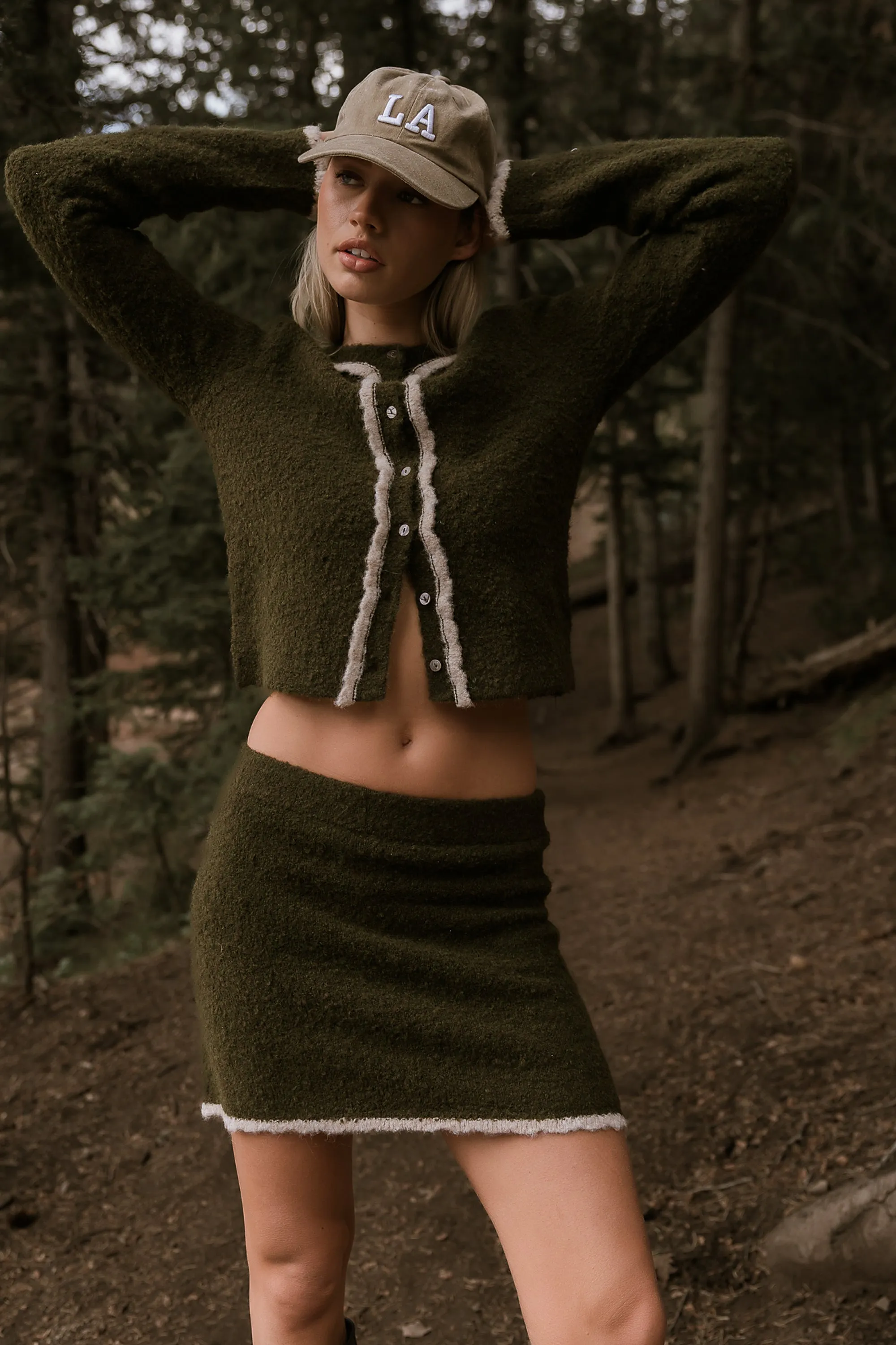 Remy Contrast Cardigan - FINAL SALE sold by bohme product image thumbnail 3