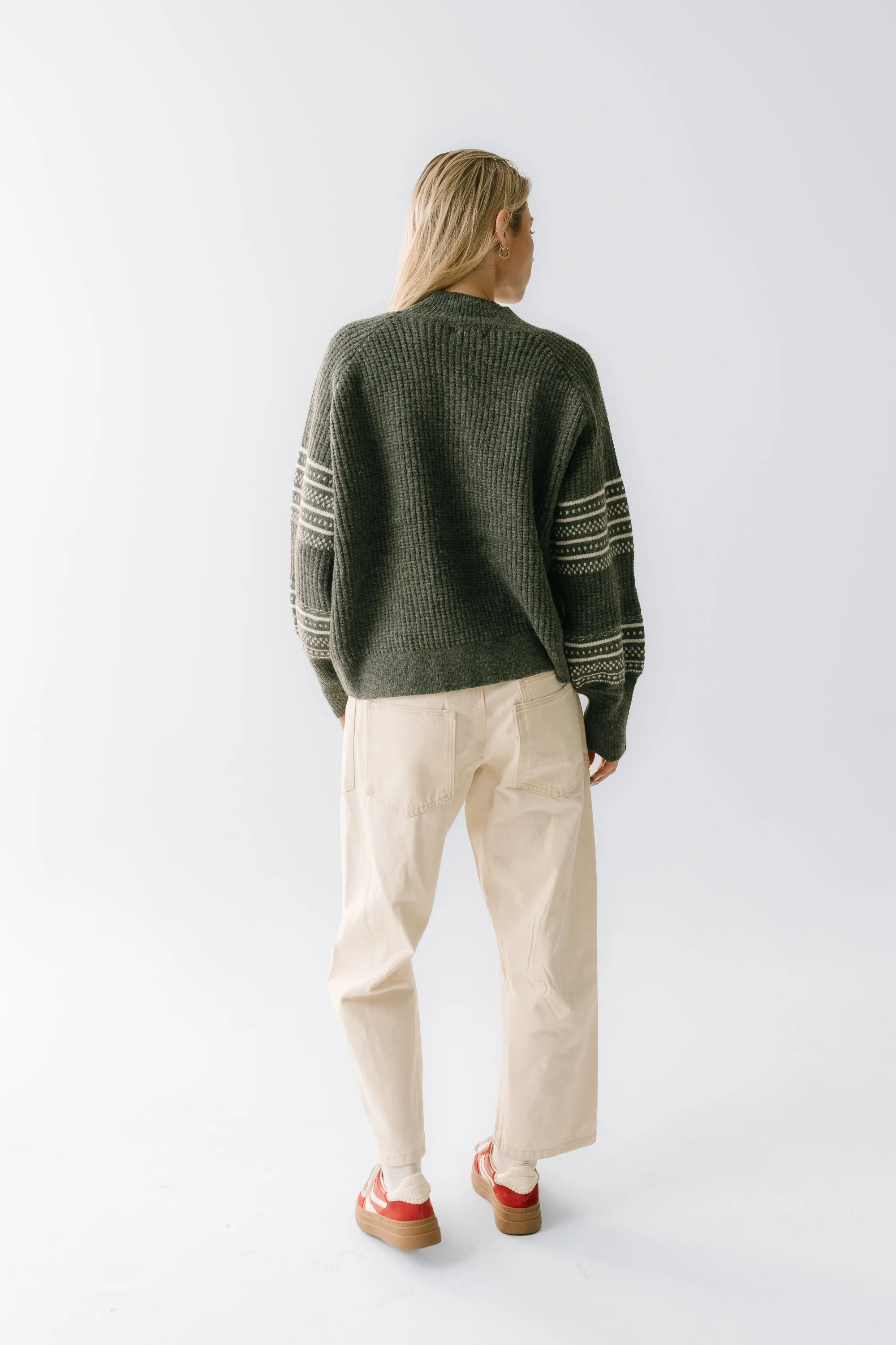 Jayda Oversized Sweater in Grey sold by bohme product image thumbnail 2