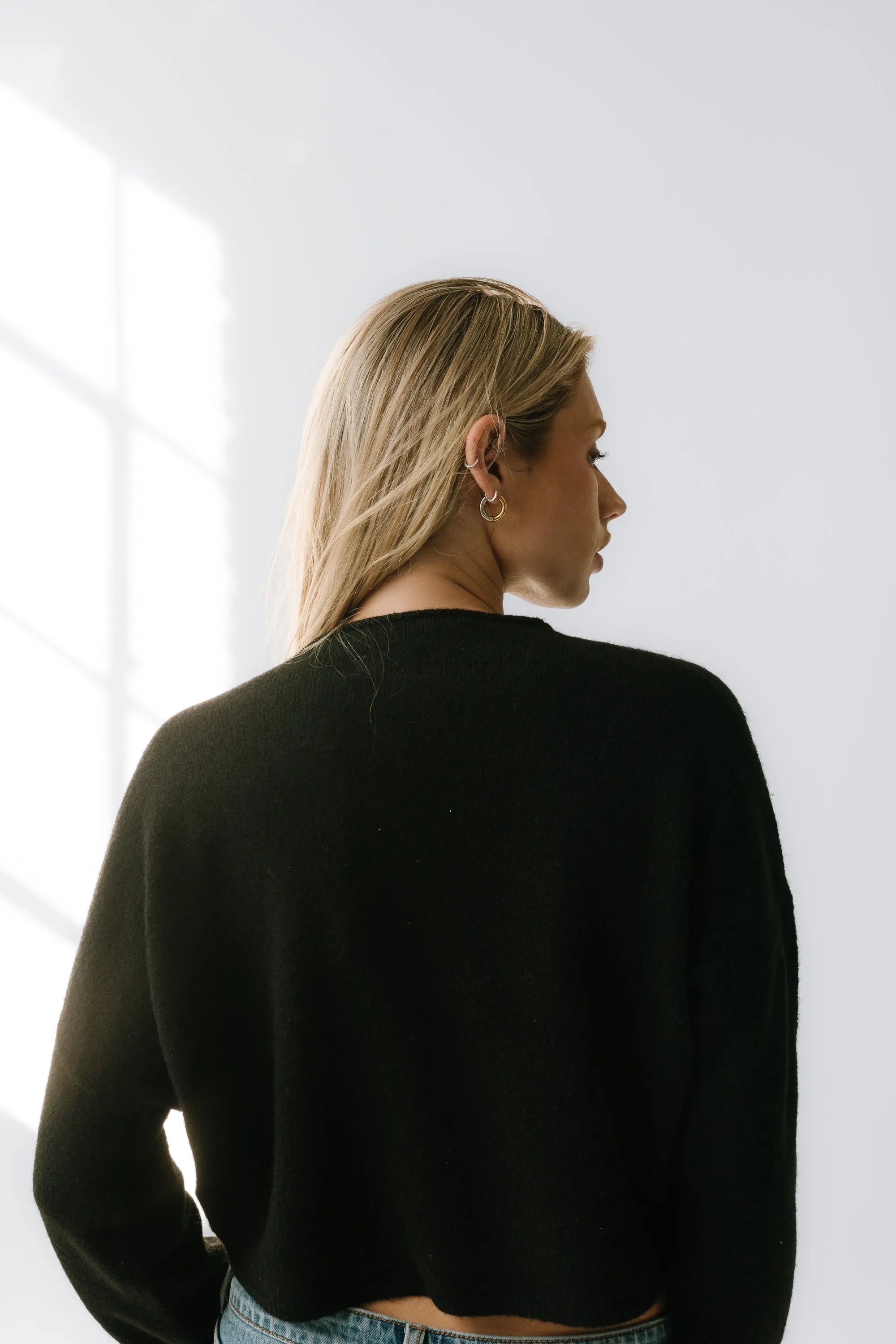 Maci Cardigan in Black sold by bohme product image thumbnail 2