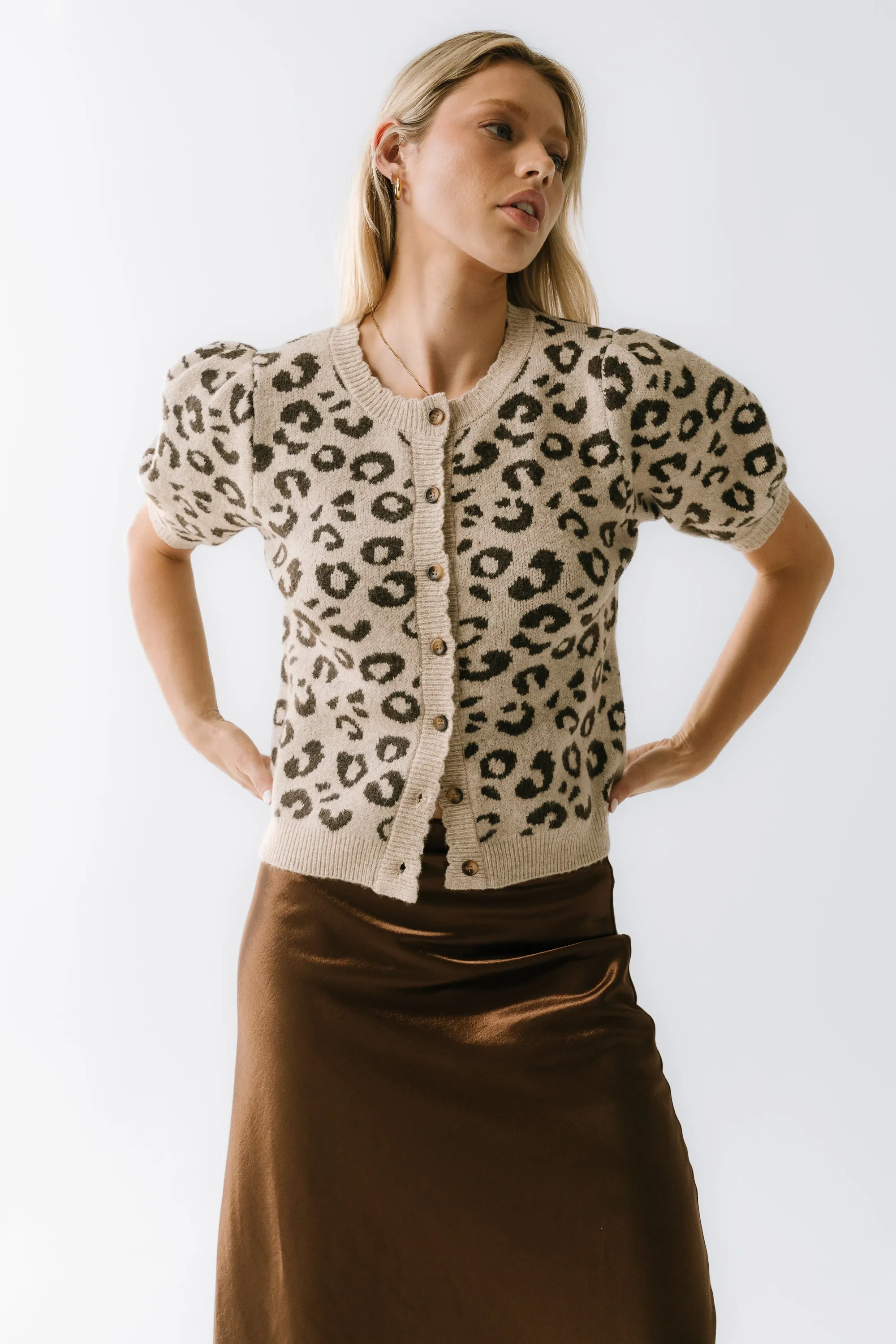 Ximena Leopard Sweater sold by bohme product image thumbnail 4