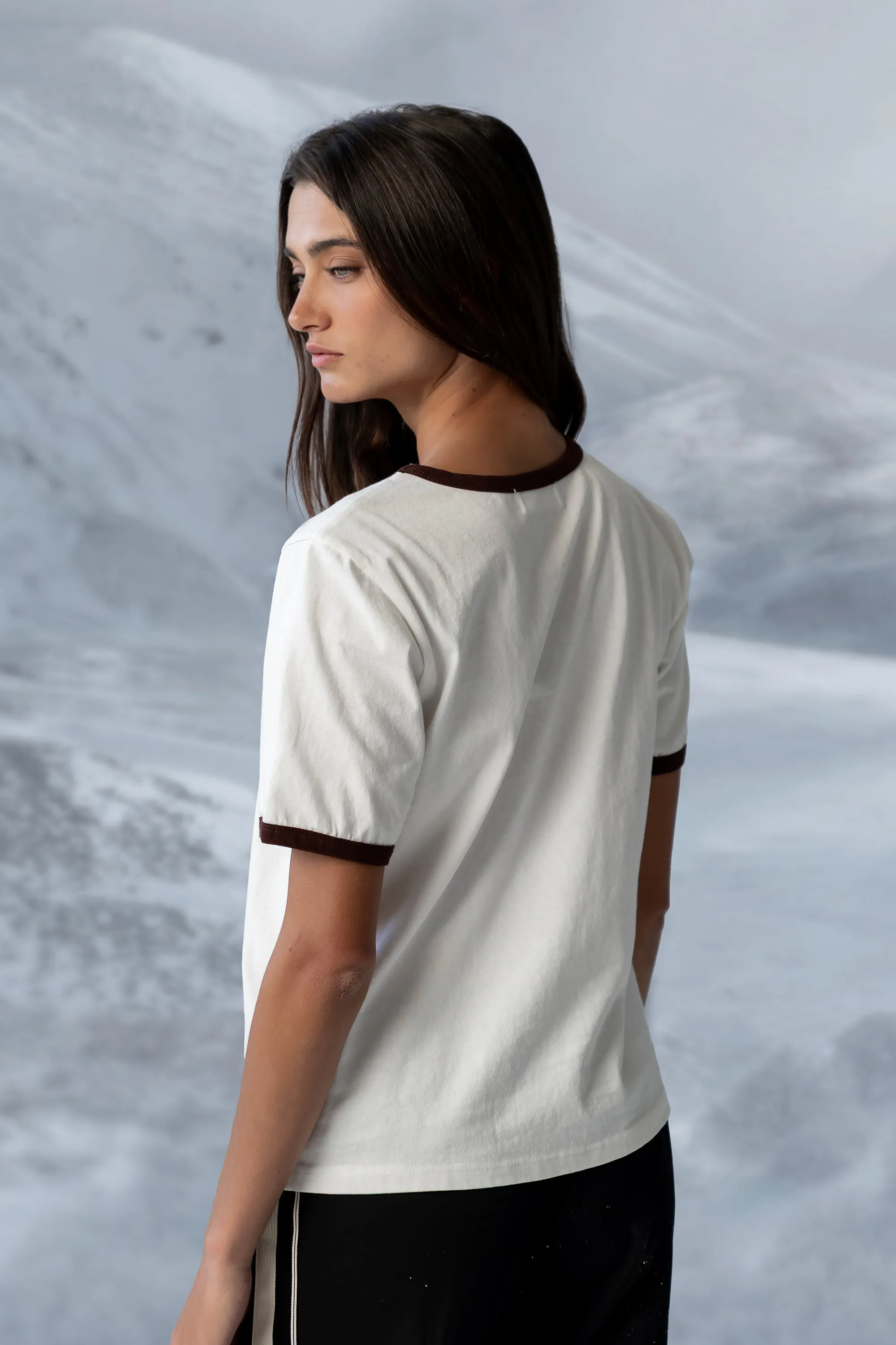 Bonjour Knit Top in Brown sold by bohme product image thumbnail 3