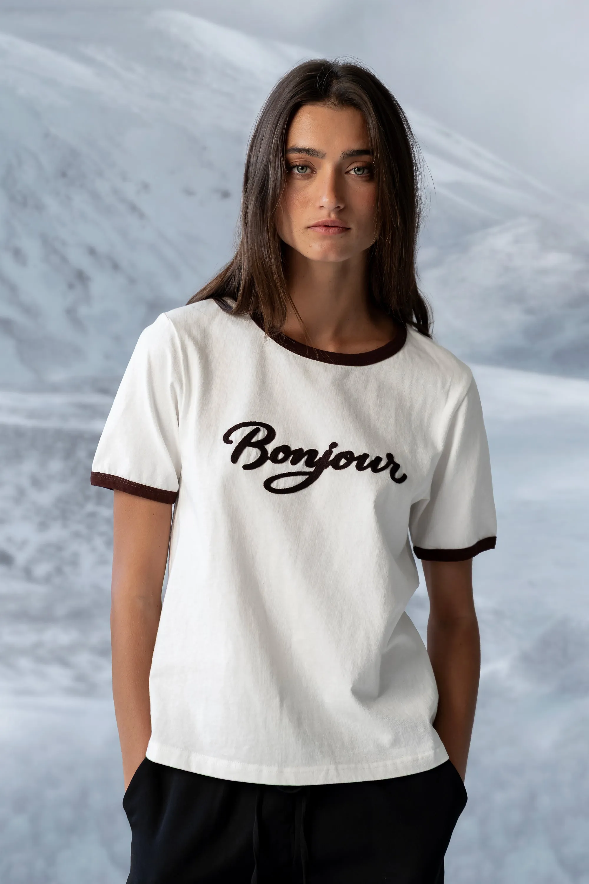 Bonjour Knit Top in Brown sold by bohme product image thumbnail 5