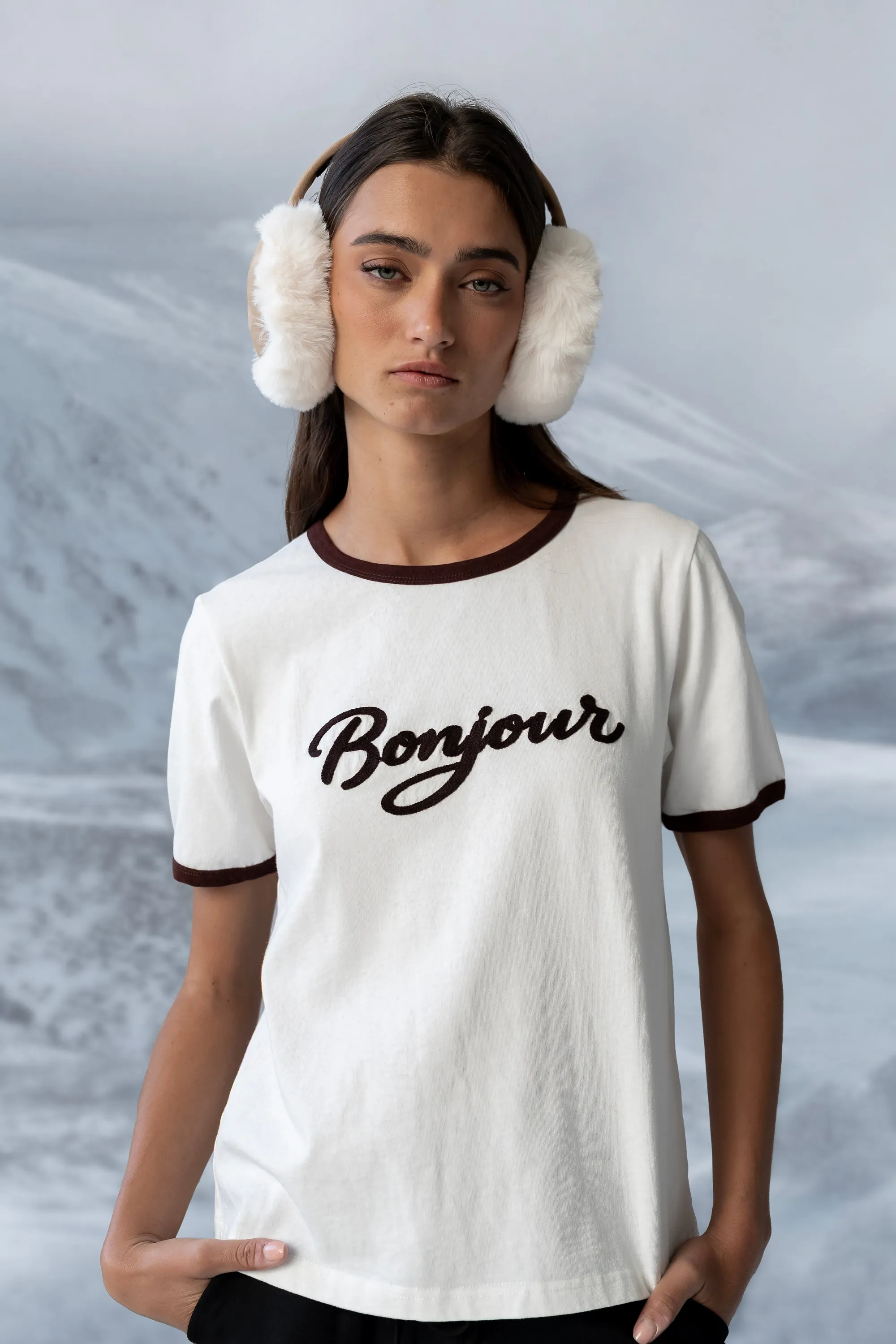 Bonjour Knit Top in Brown sold by bohme product image thumbnail 2