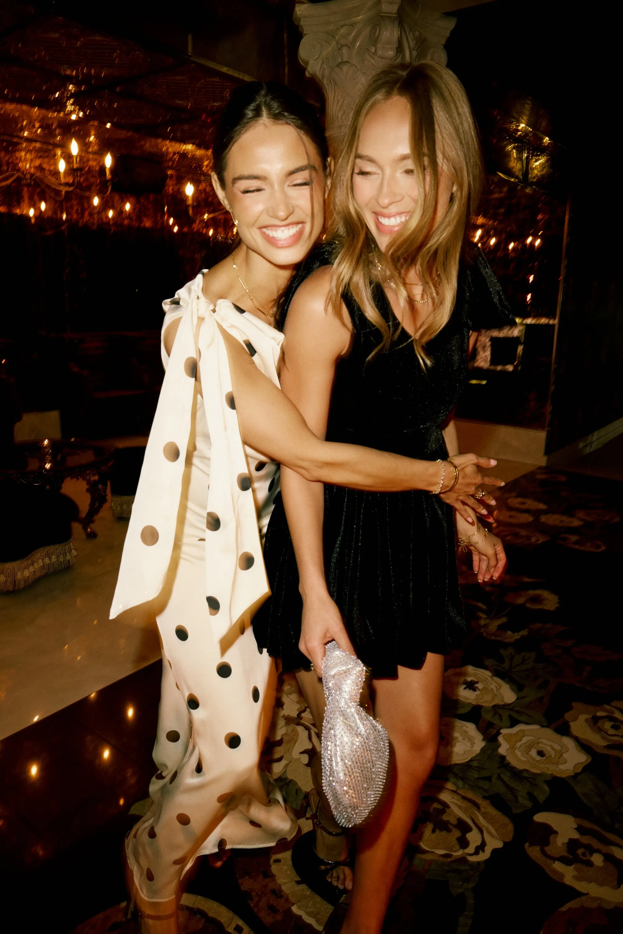 Liora Velvet Mini Dress in Black sold by bohme product image thumbnail 4