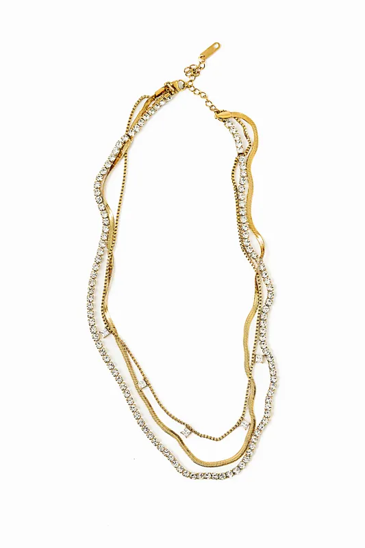 Vicky Layered Necklace made by bohme