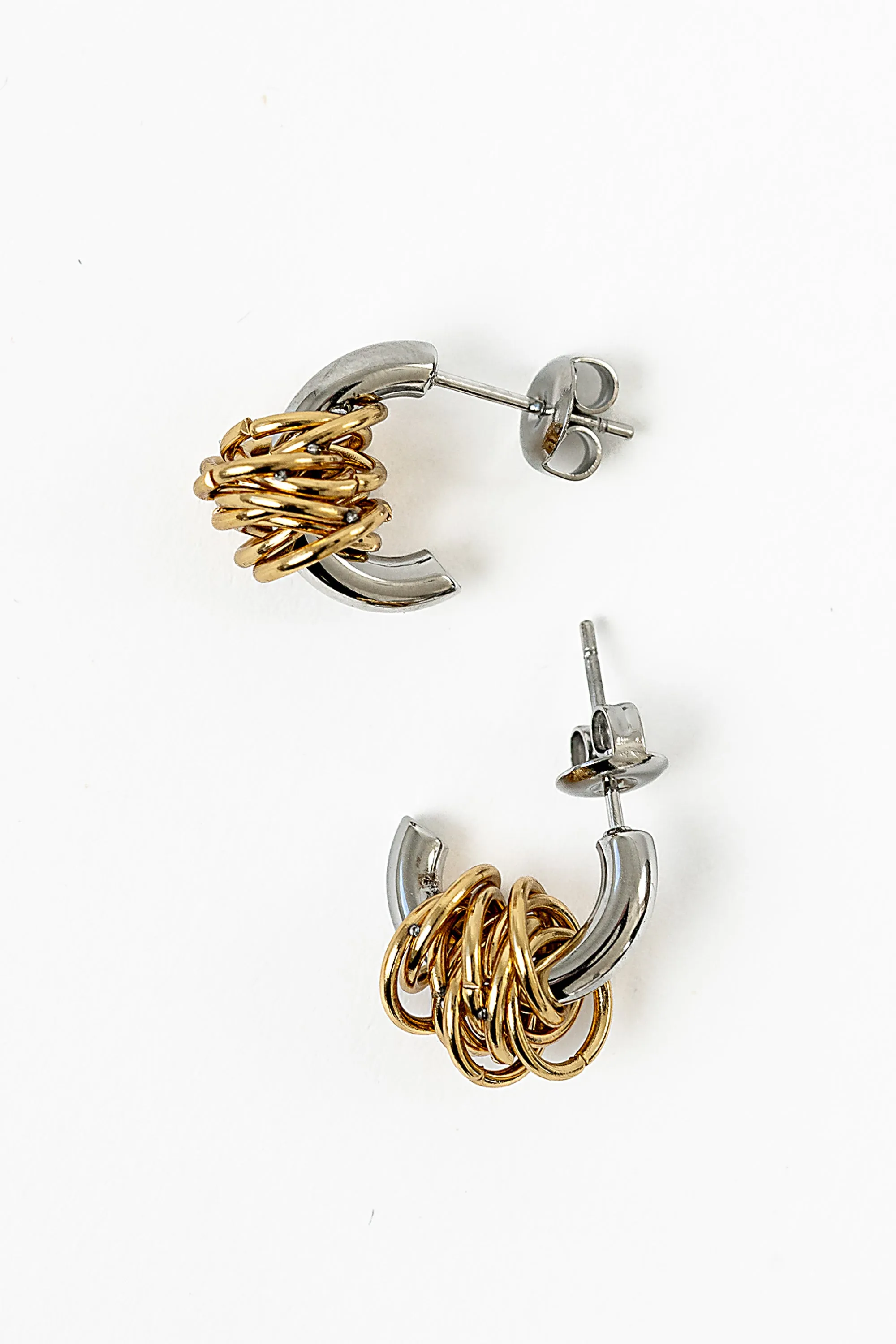 Vinny Open Hoop Earrings sold by bohme product image thumbnail 2