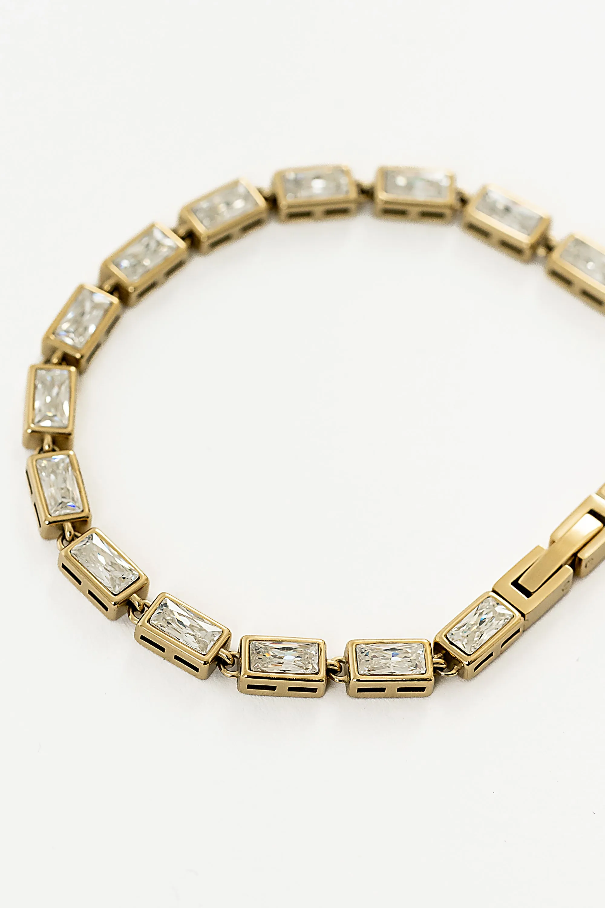 Torri Rhinestone Bracelet in Gold sold by bohme product image thumbnail 2