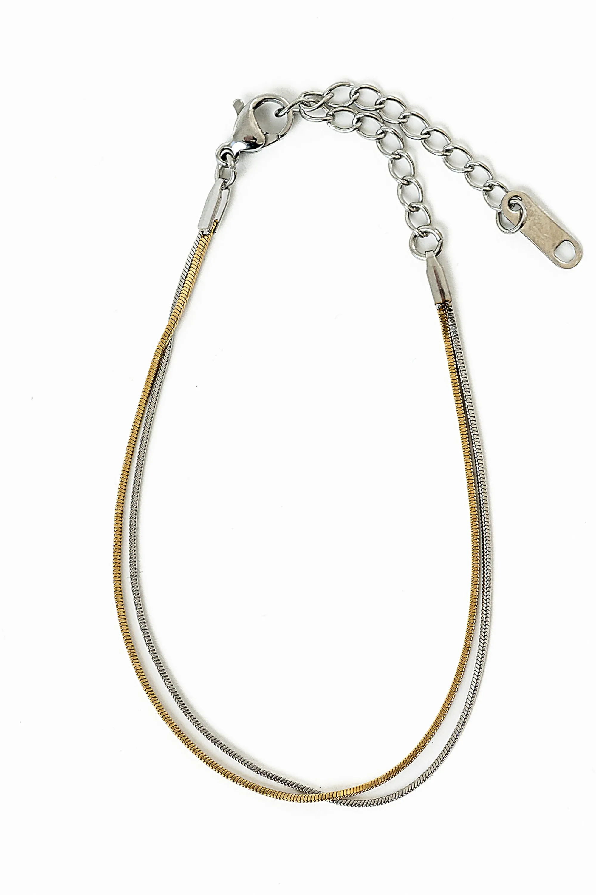 Megan Two Toned Bracelet sold by bohme