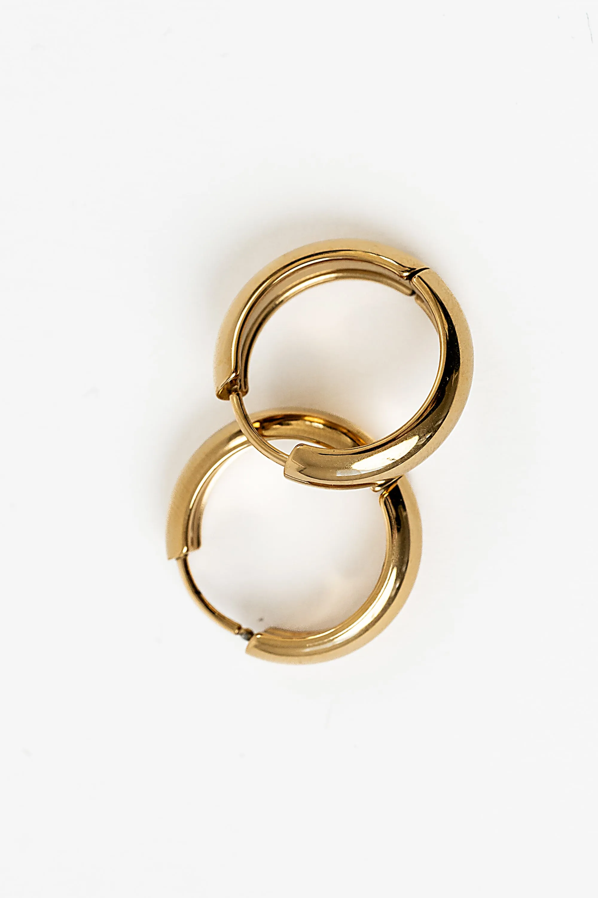 Laury Hoop Earrings in Gold sold by bohme product image thumbnail 2