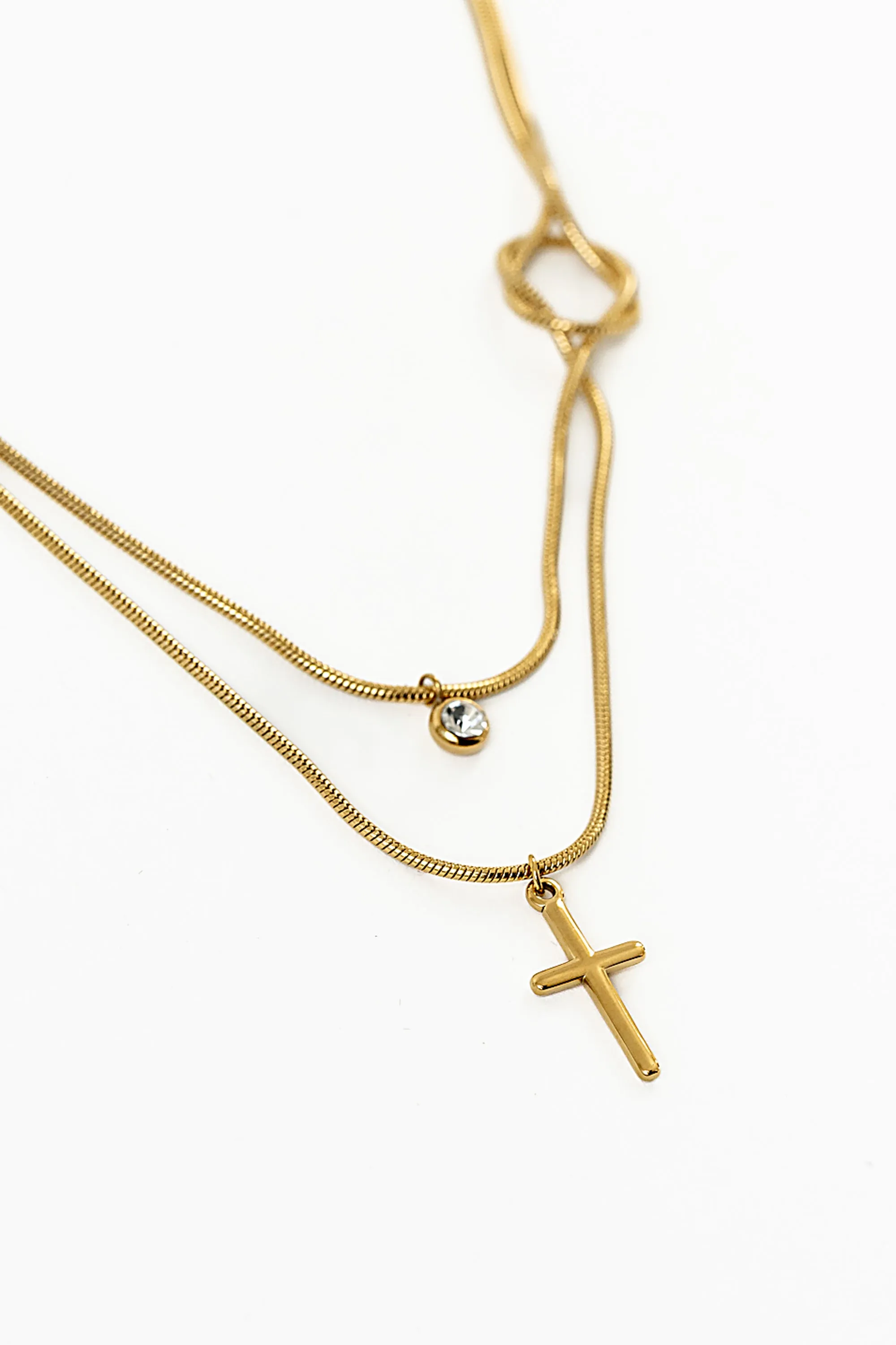 Jordyn Layered Necklace sold by bohme product image thumbnail 3