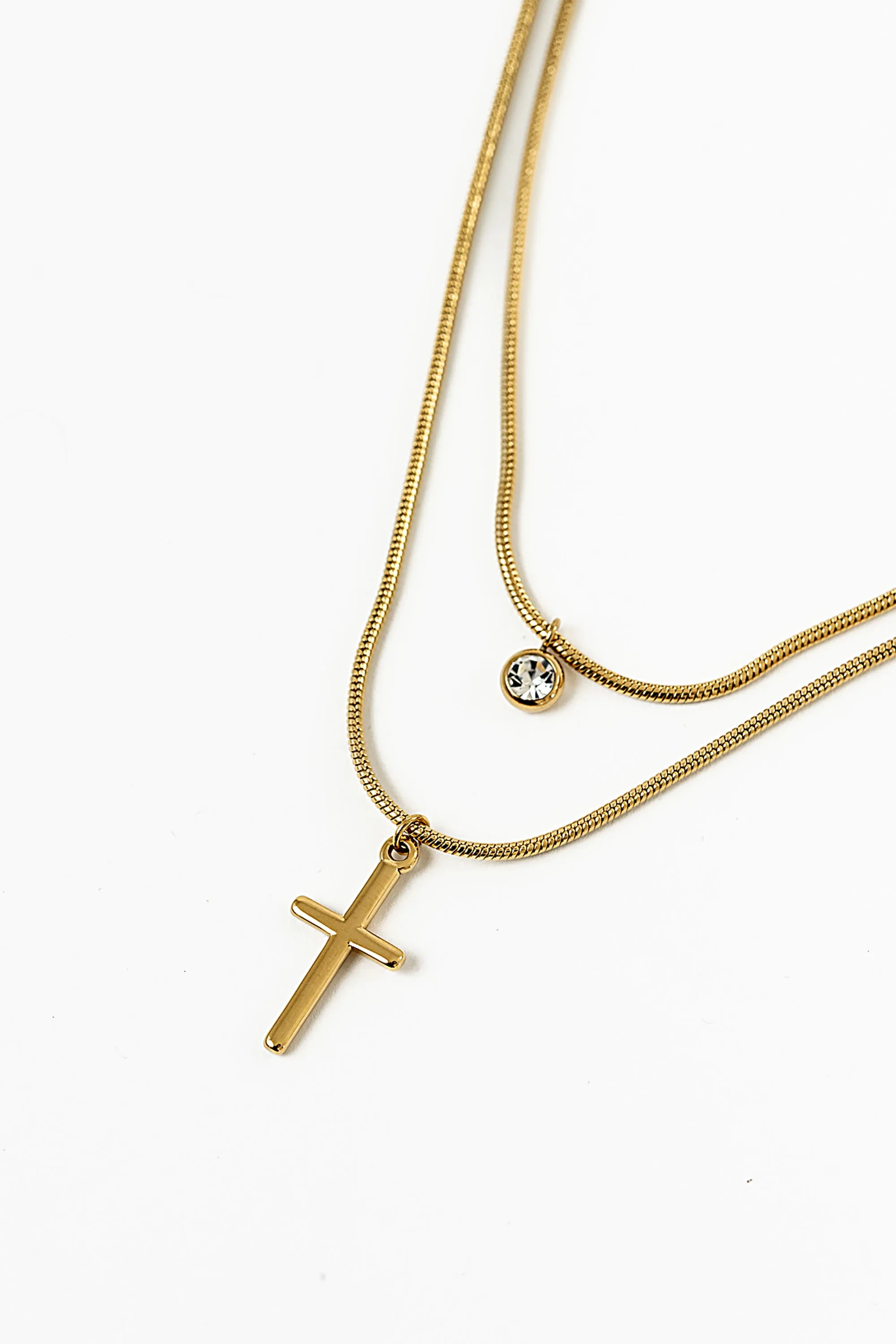 Jordyn Layered Necklace sold by bohme product image thumbnail 2