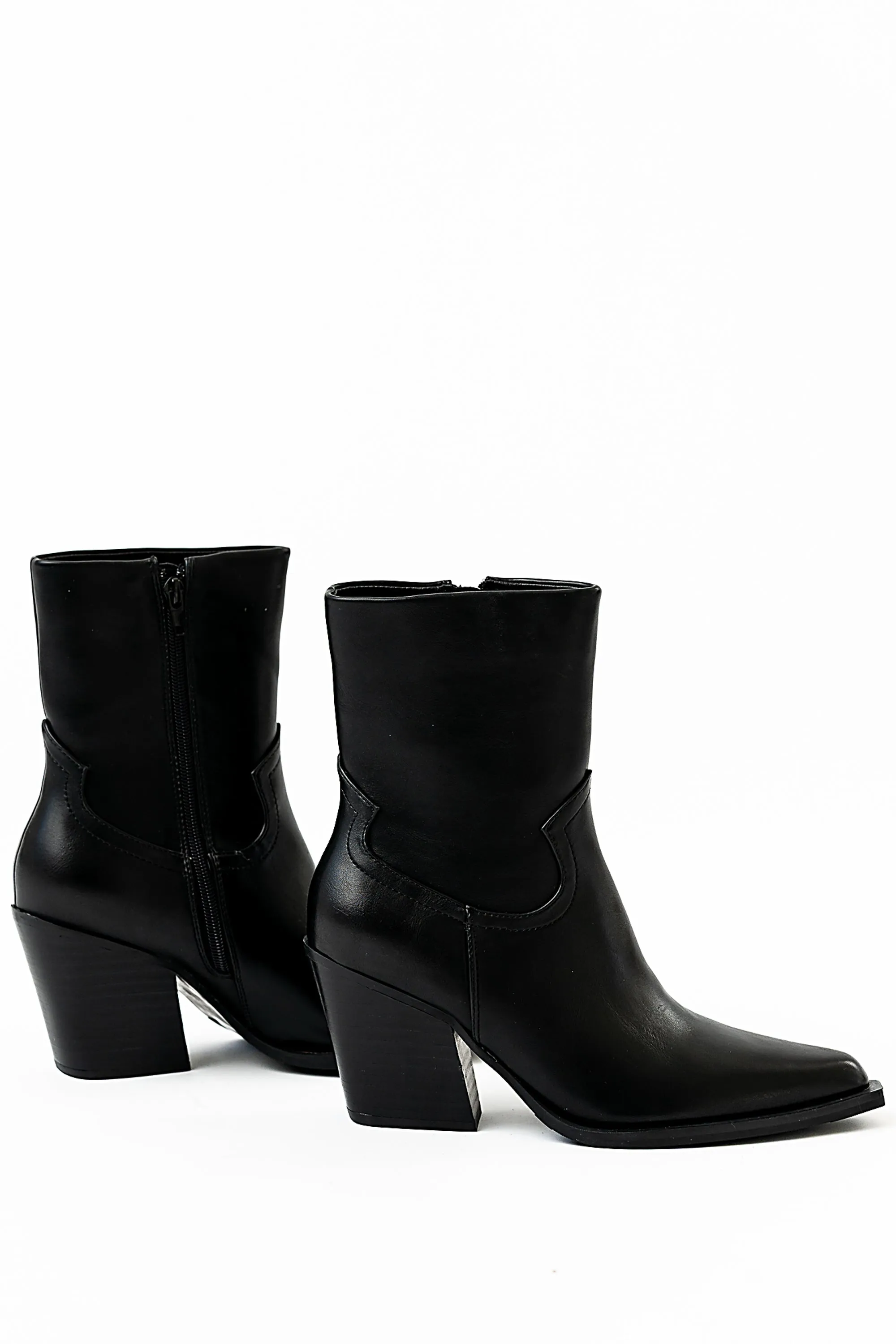Yuna Vegan Leather Booties sold by bohme