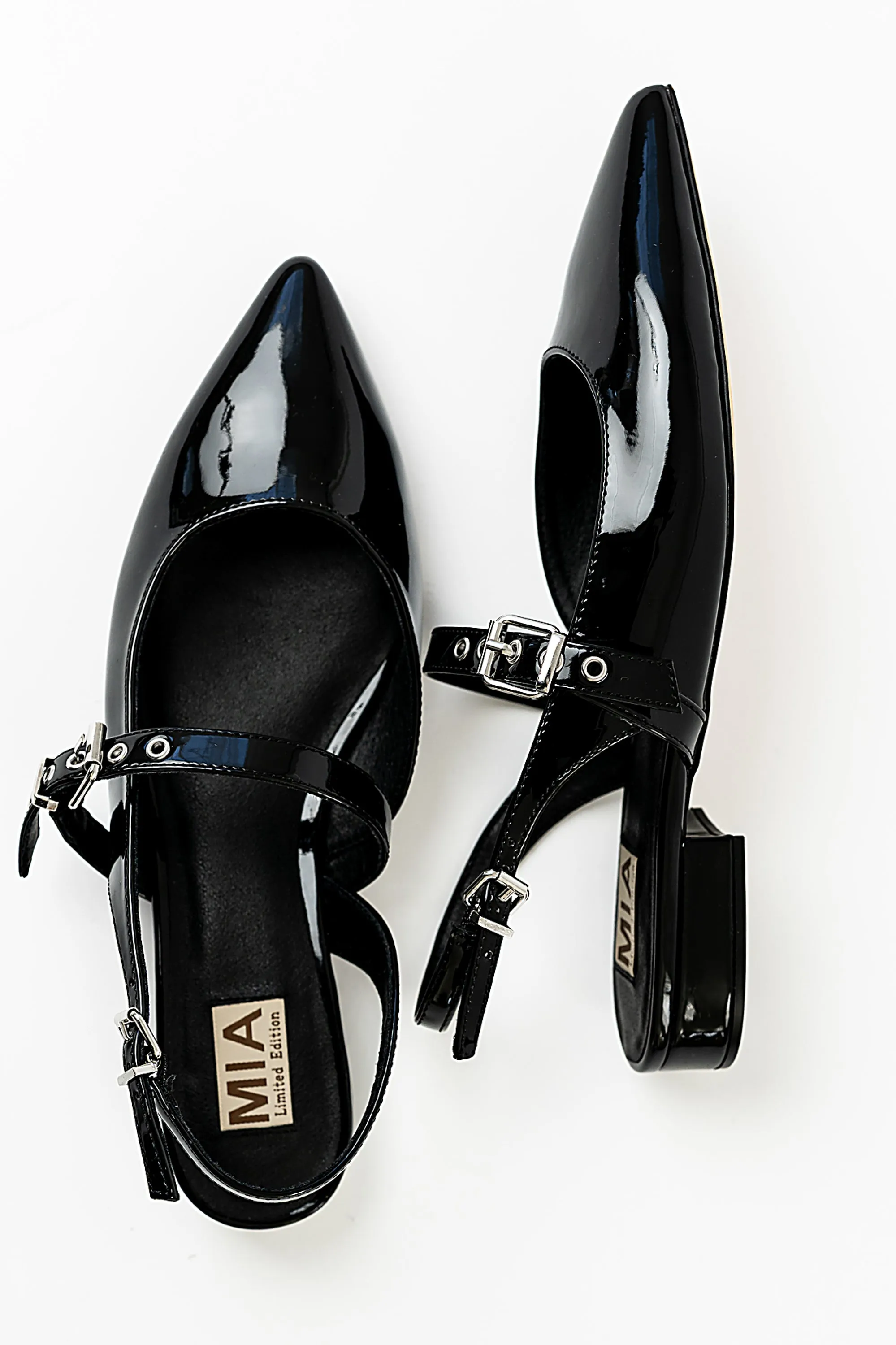 Aire Slingback Flats in Black sold by bohme product image thumbnail 2