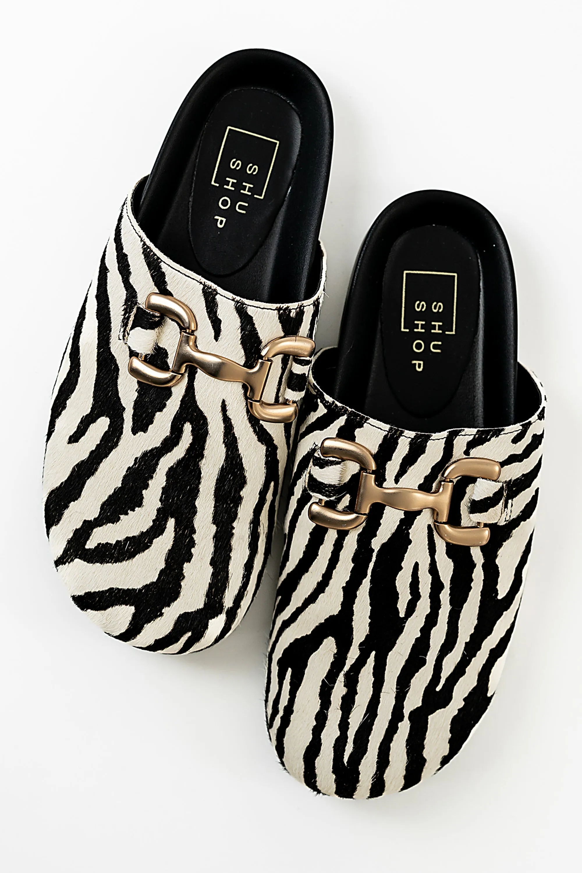Azalea Clogs in Zebra - FINAL SALE sold by bohme
