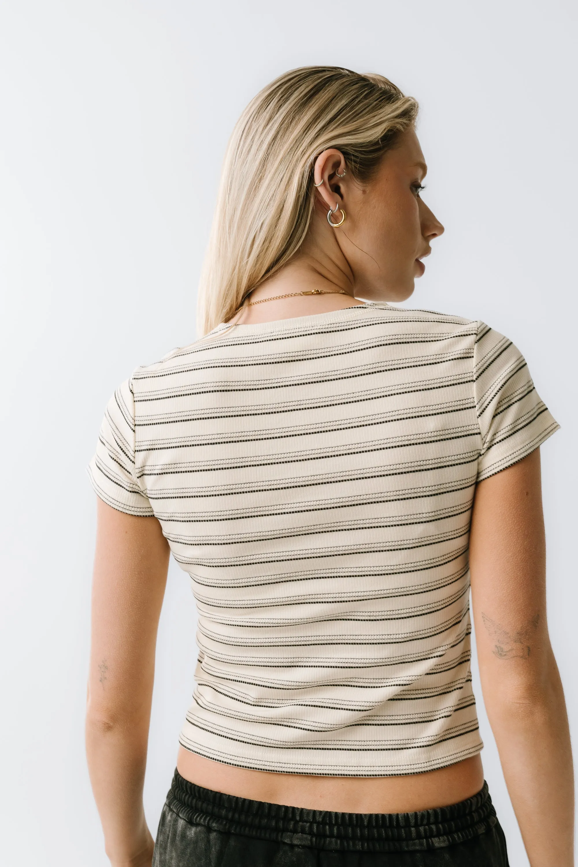 Monty Striped Top sold by bohme product image thumbnail 4