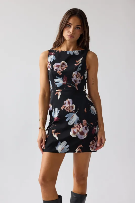 Jankin Floral Mini Dress made by bohme