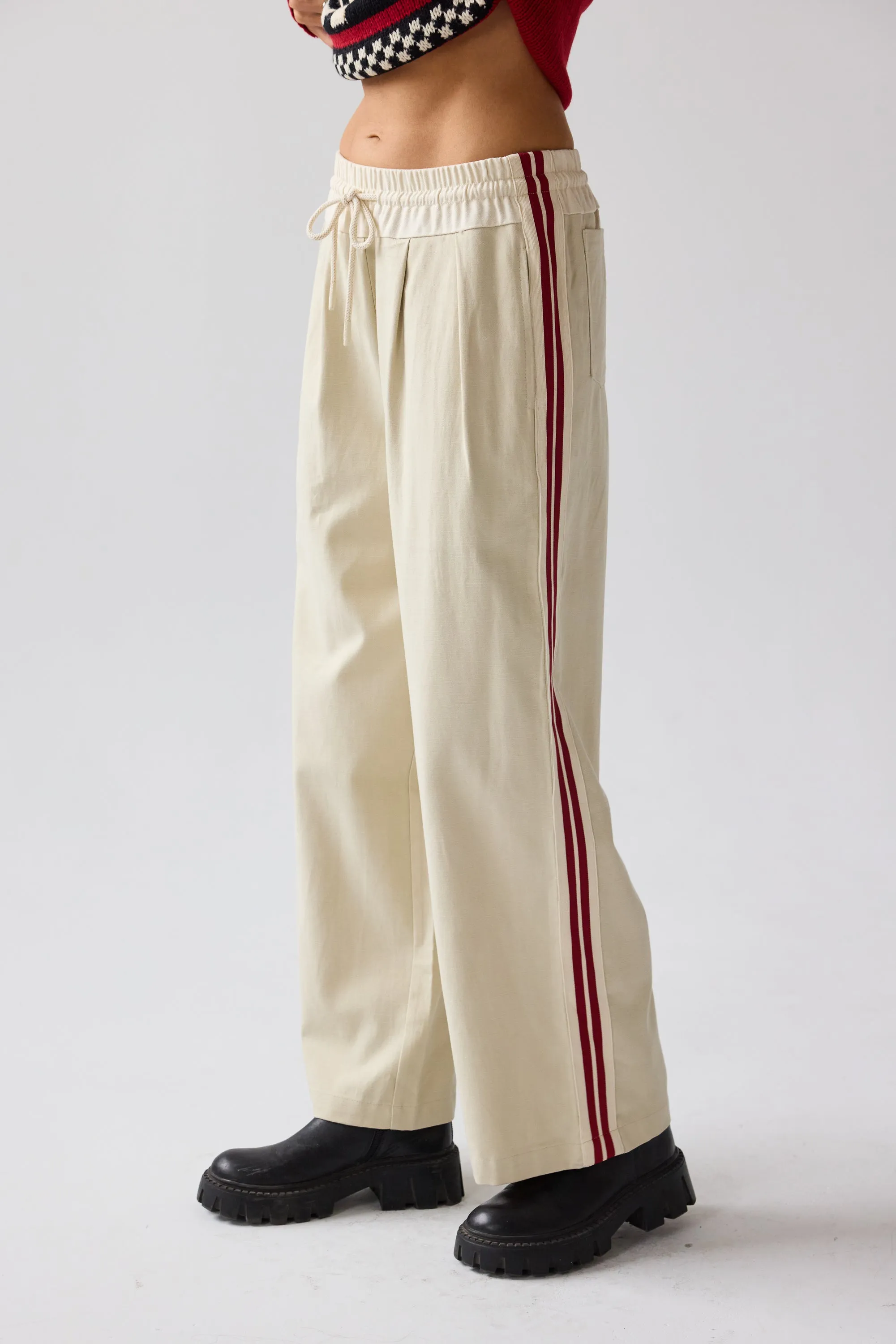 Landon Striped Wide Leg Pants sold by bohme product image thumbnail 4