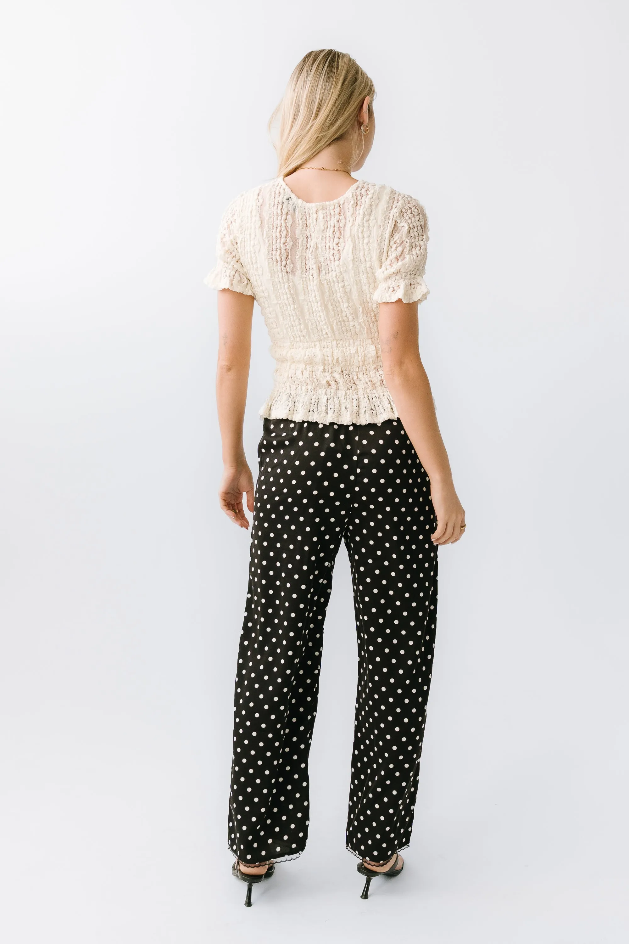 Kayla Polka Dot Pants sold by bohme product image thumbnail 3