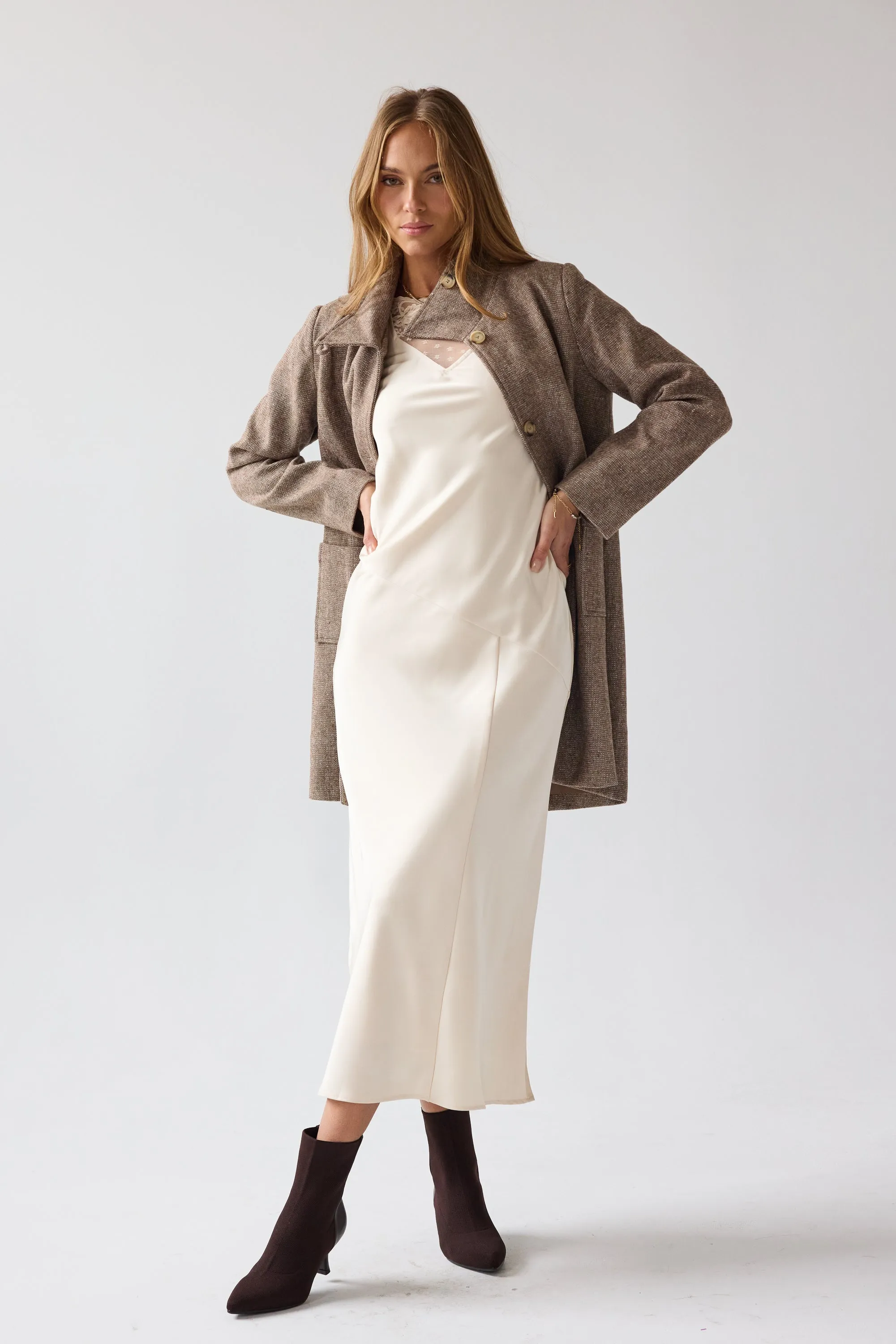 Jason Herringbone Coat sold by bohme product image thumbnail 4