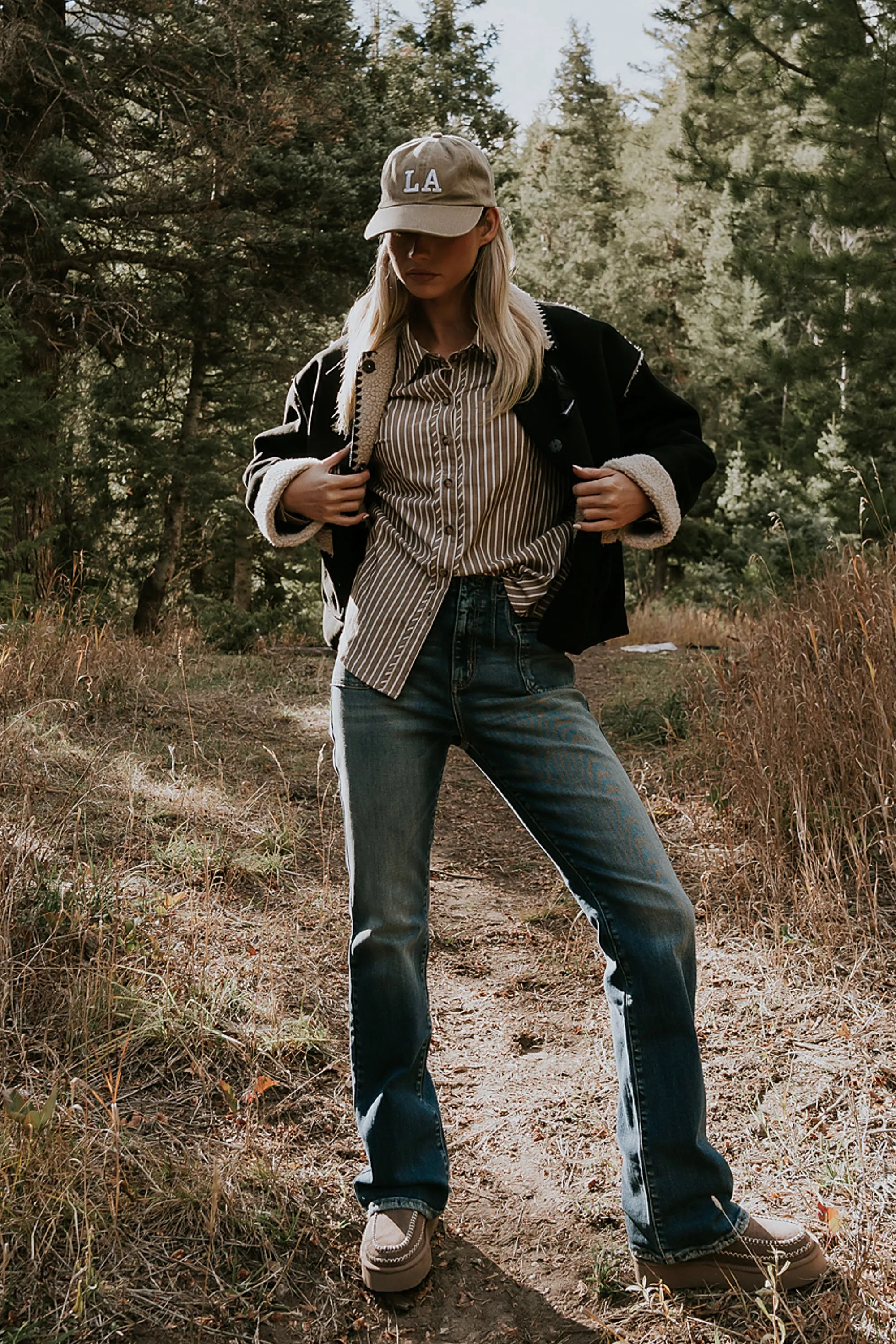 Ginny Striped Button Up sold by bohme product image thumbnail 3