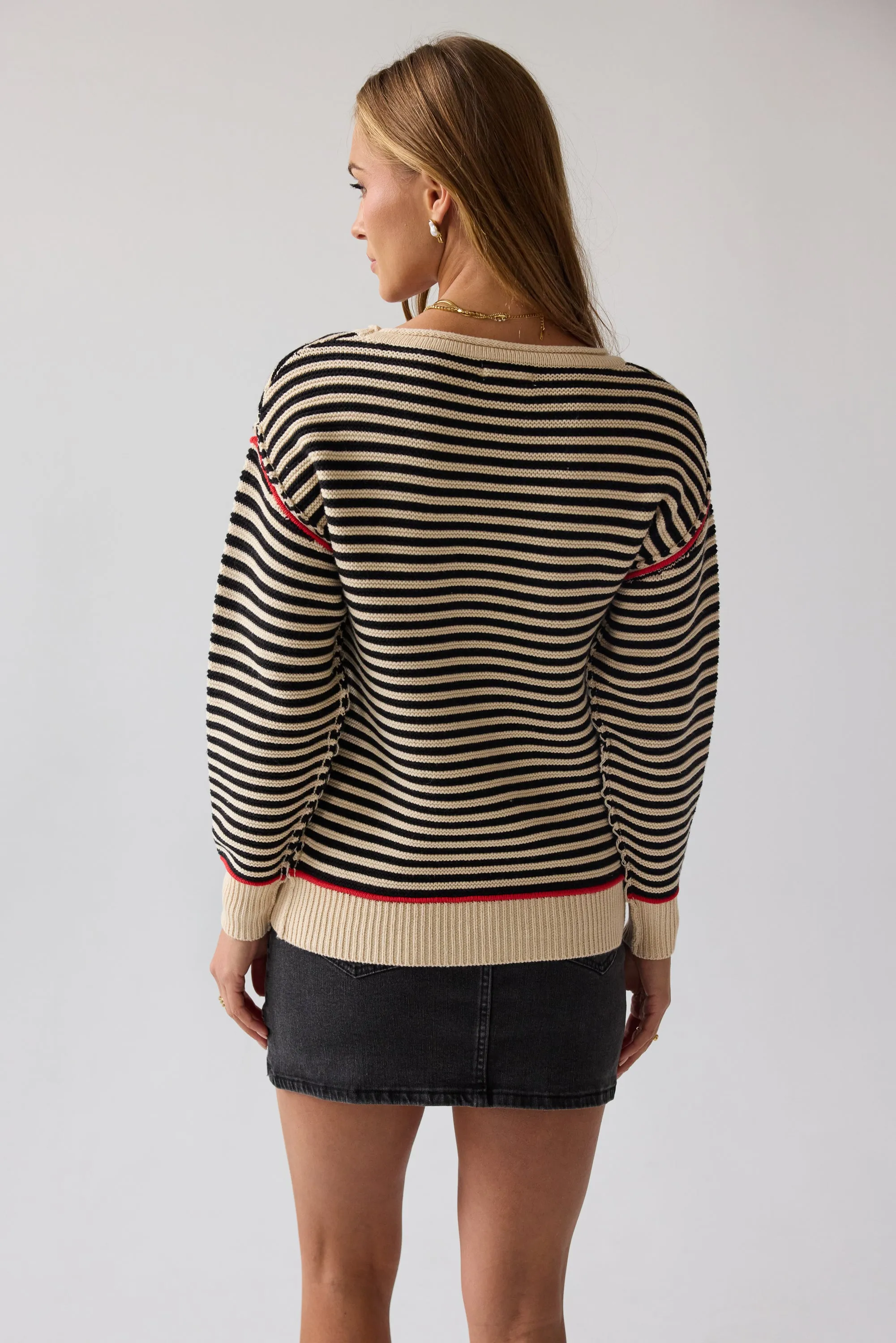 Bethany Striped Sweater sold by bohme product image thumbnail 4