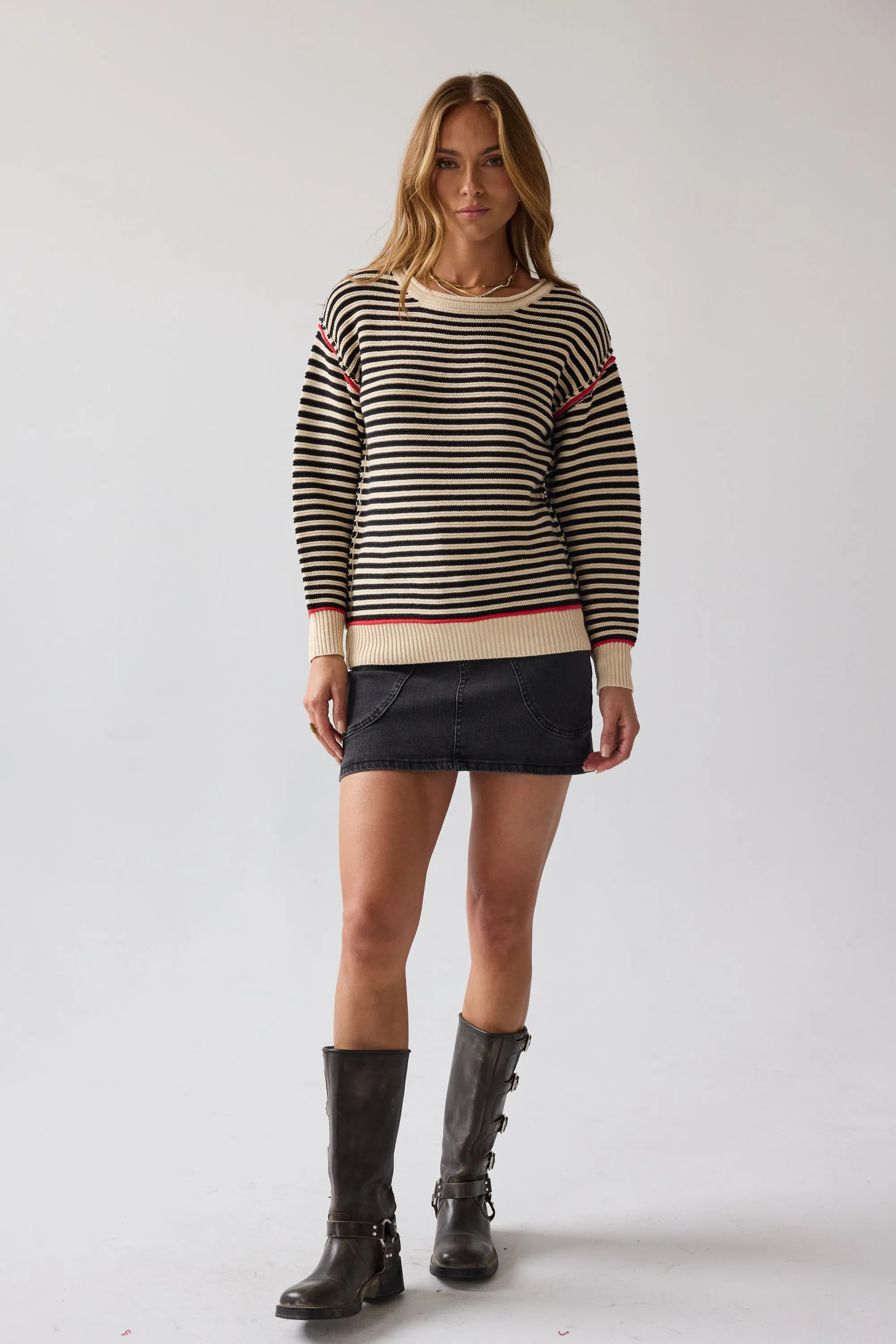 Bethany Striped Sweater sold by bohme product image thumbnail 5