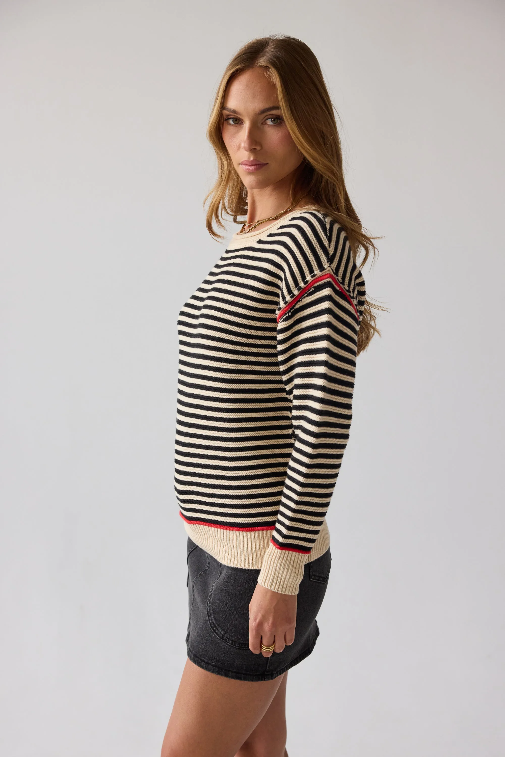 Bethany Striped Sweater sold by bohme product image thumbnail 3