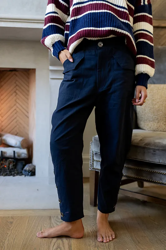 Lennie Cropped Barrel Pants sold by bohme