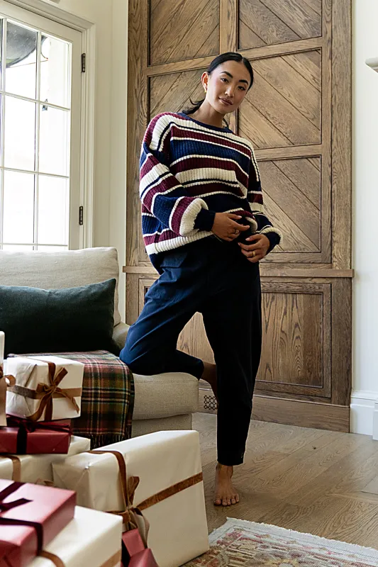 Cody Striped Sweater sold by bohme