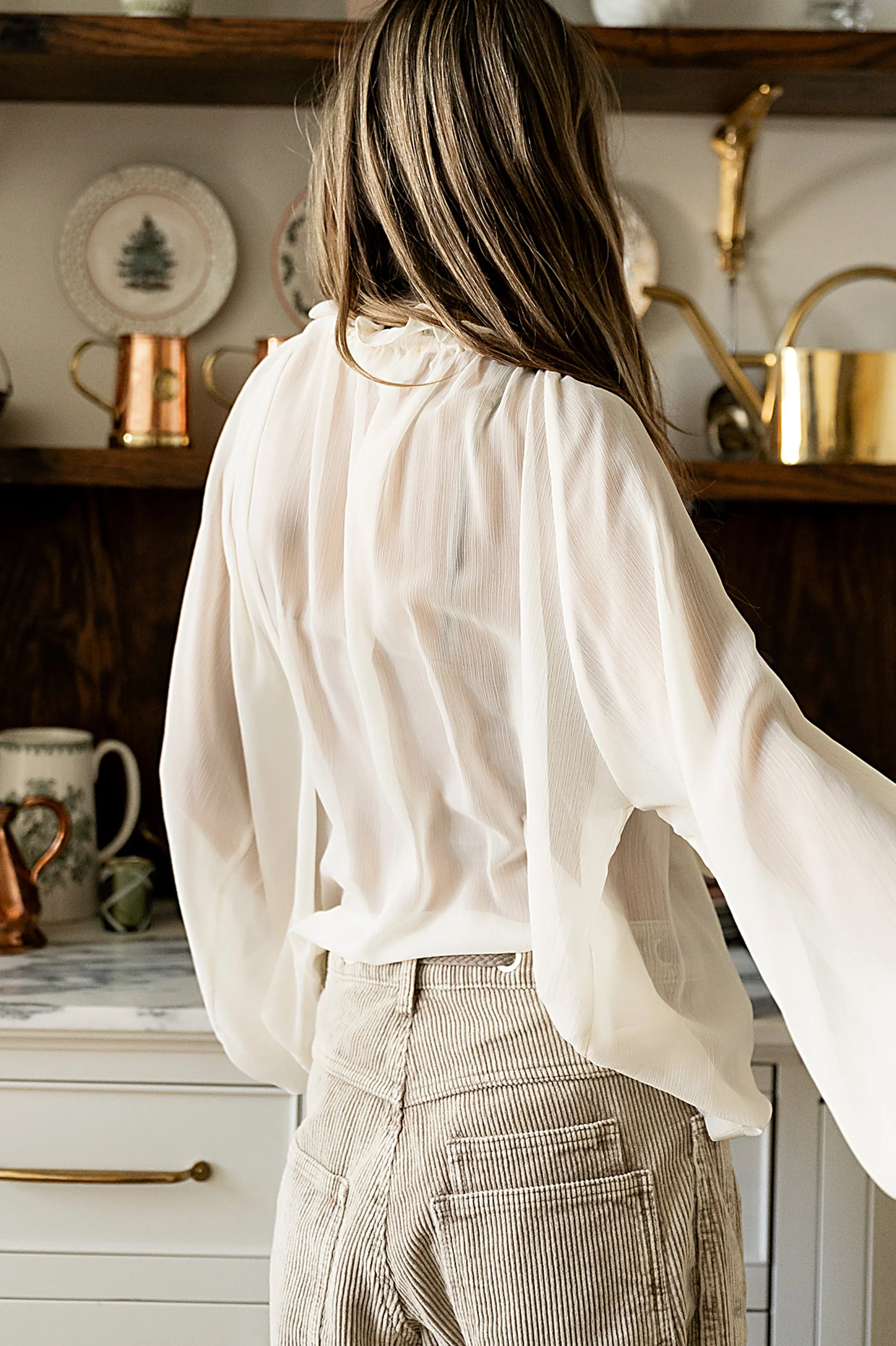 Caylee Sheer Blouse sold by bohme product image thumbnail 5