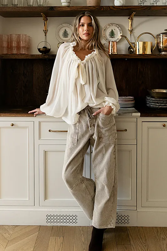 Caylee Sheer Blouse sold by bohme