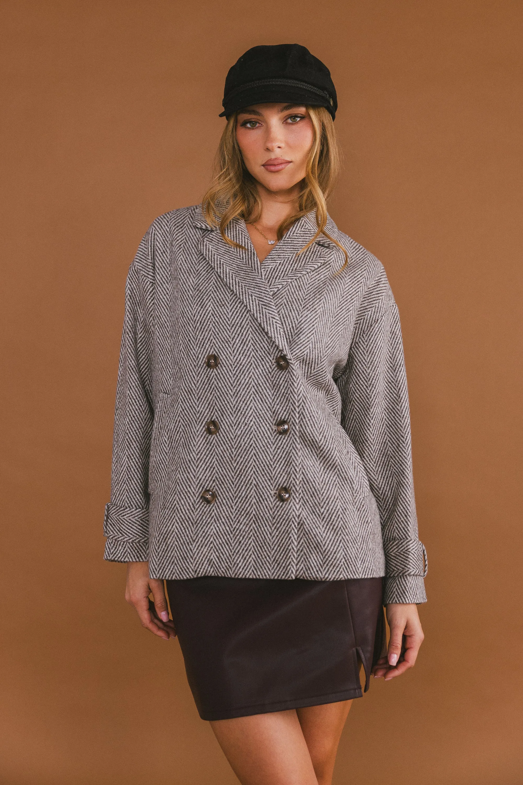Jerry Herringbone Jacket sold by bohme