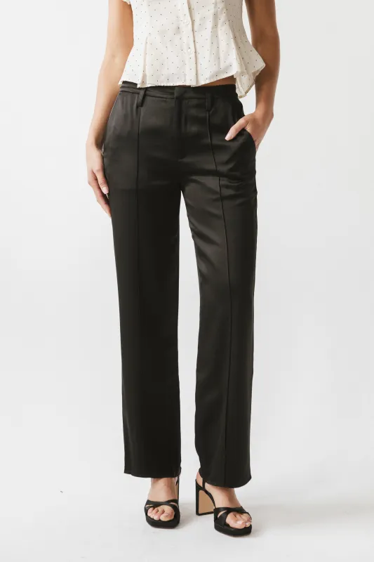 Camile Tapered Trouser in Black - FINAL SALE made by bohme