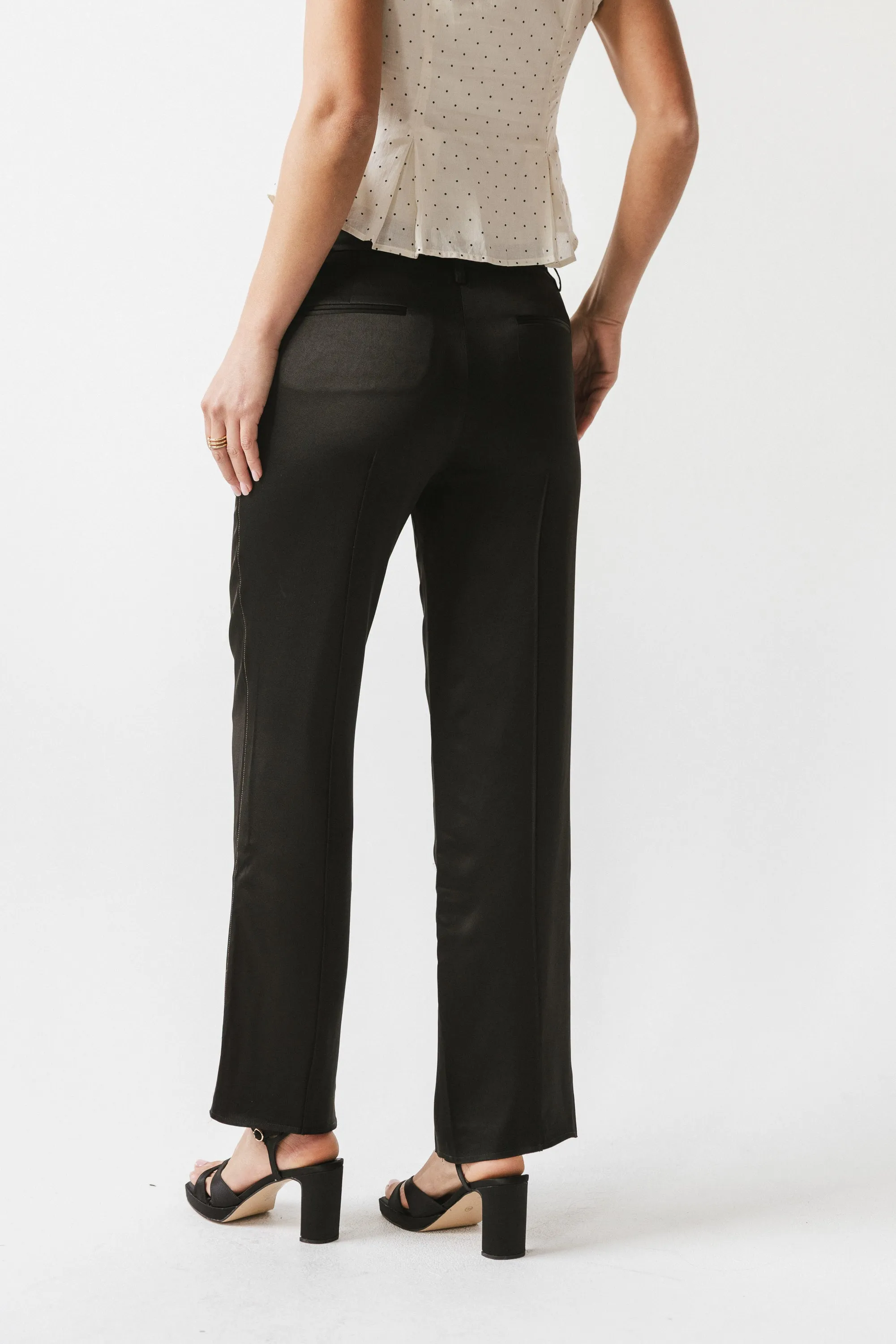 Camile Tapered Trouser in Black - FINAL SALE sold by bohme product image thumbnail 2
