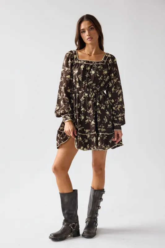 Holden Floral Mini Dress sold by bohme