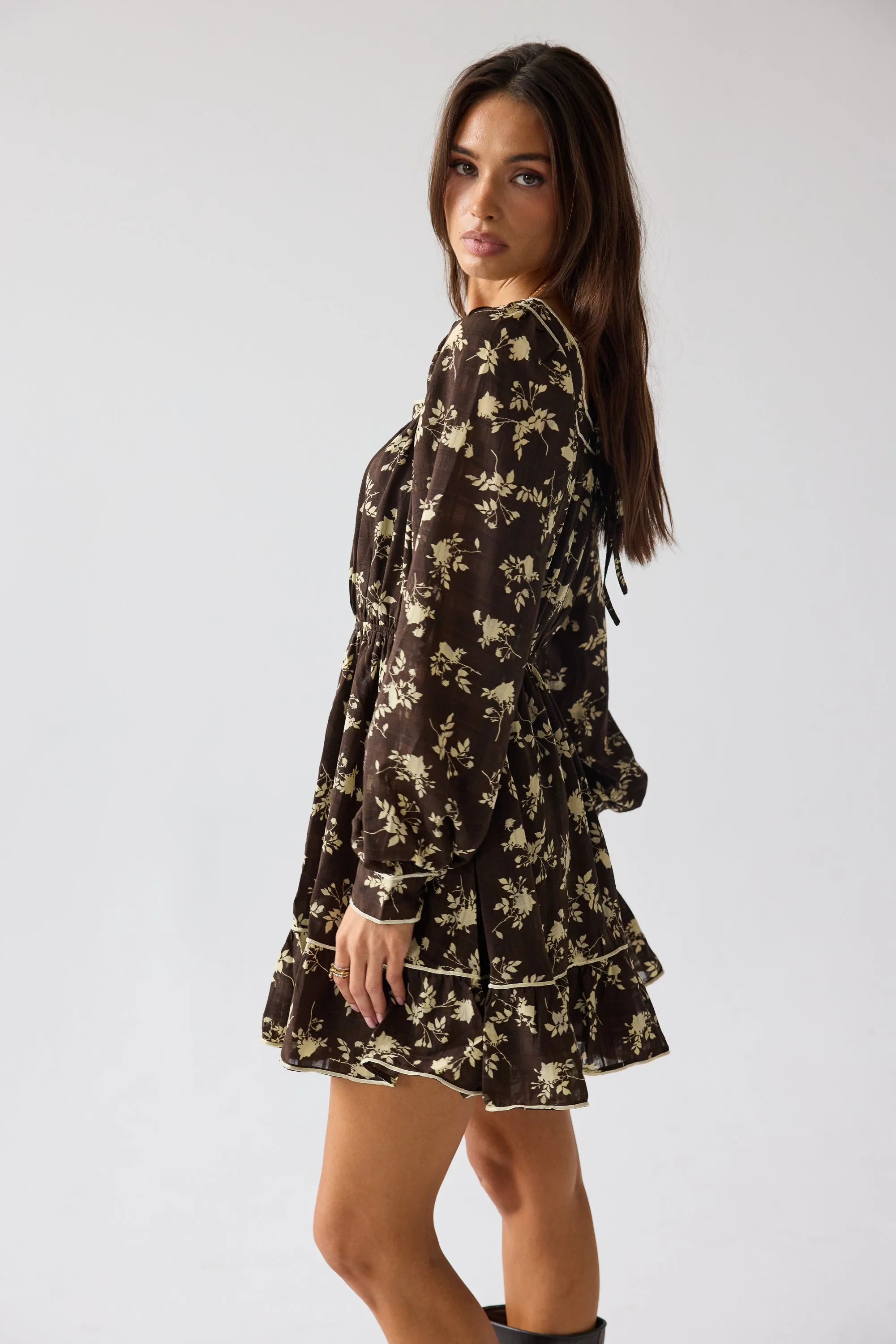 Holden Floral Mini Dress sold by bohme product image thumbnail 5