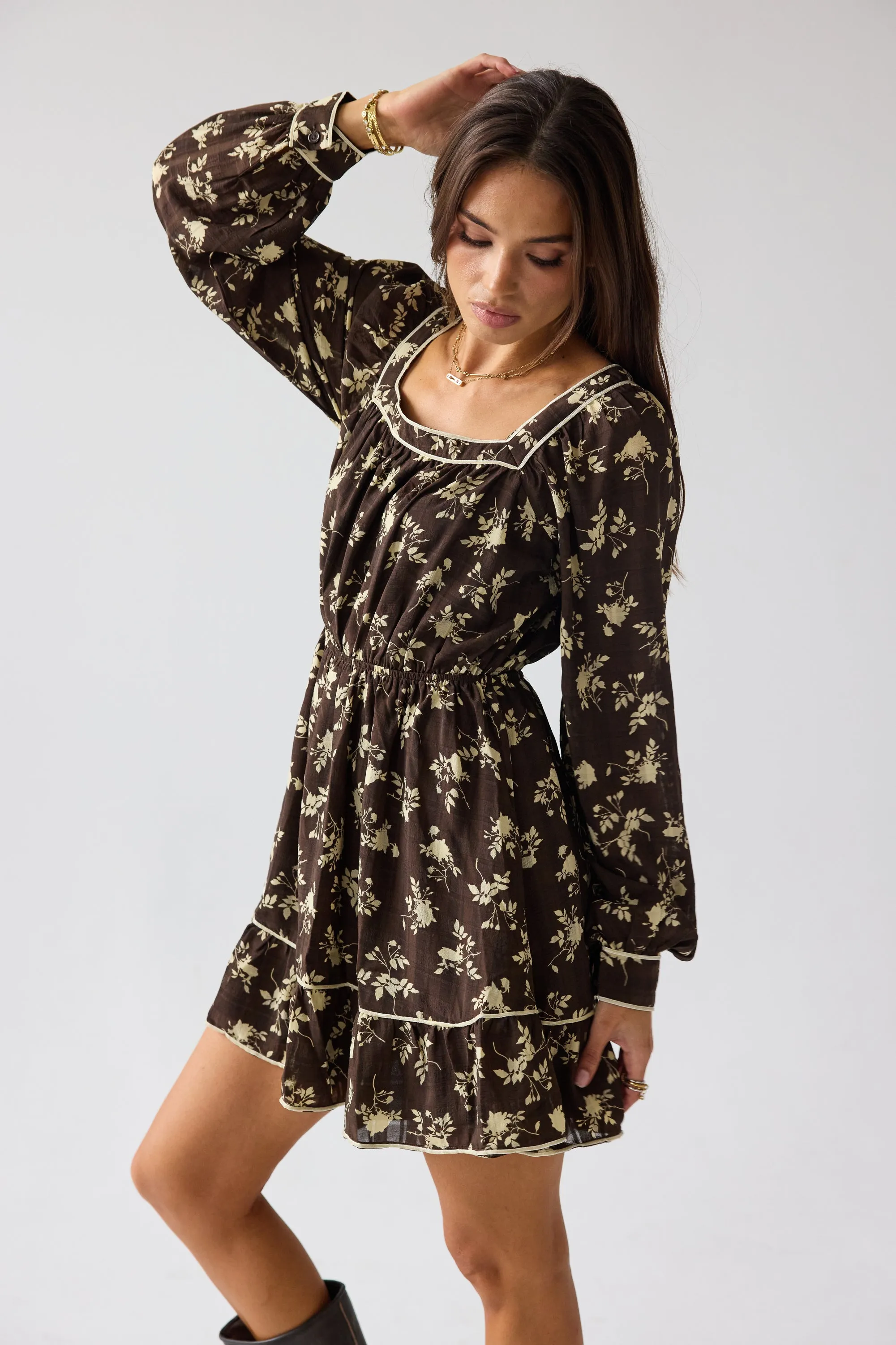 Holden Floral Mini Dress sold by bohme product image thumbnail 2