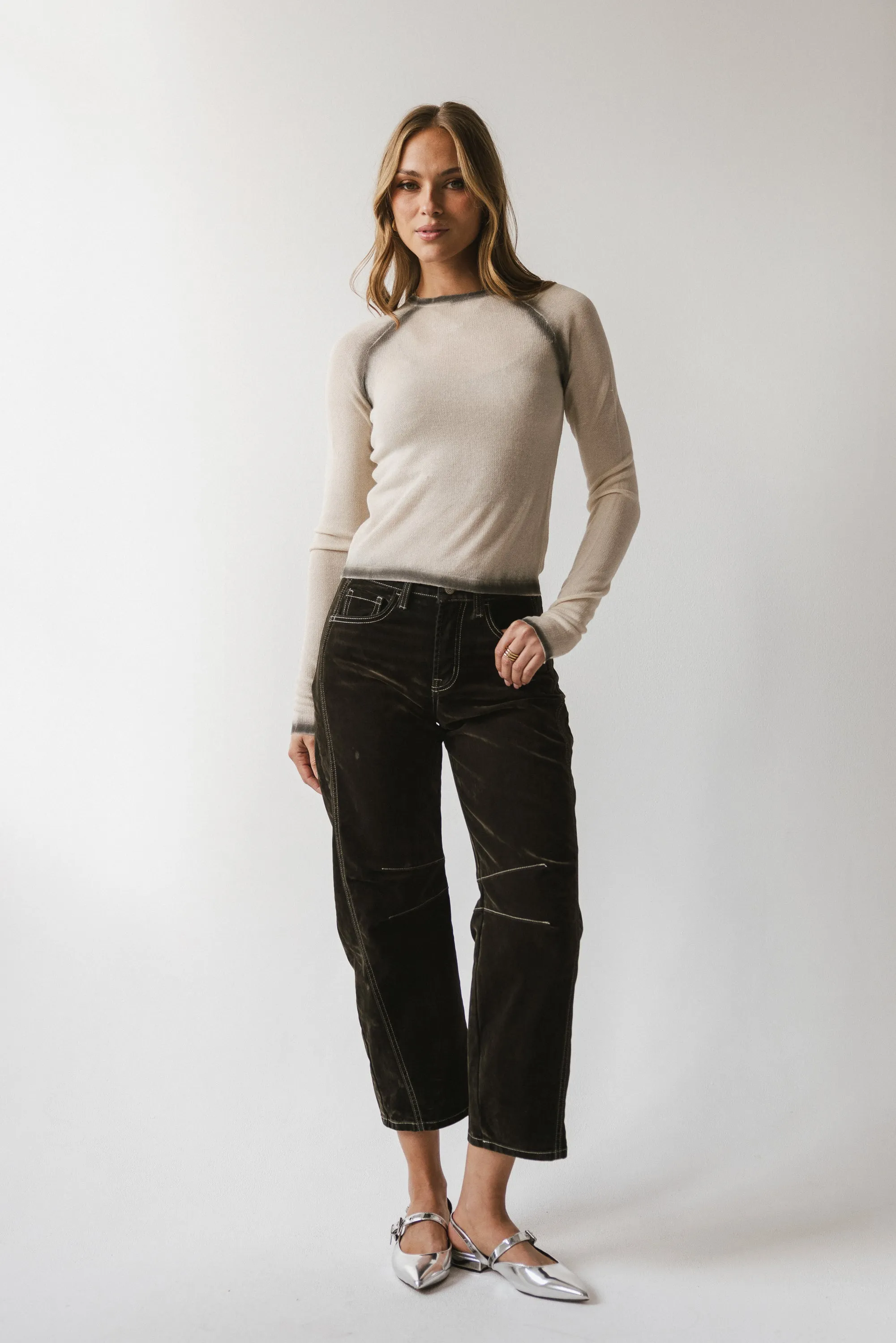 Ophelia Sheer Top sold by bohme