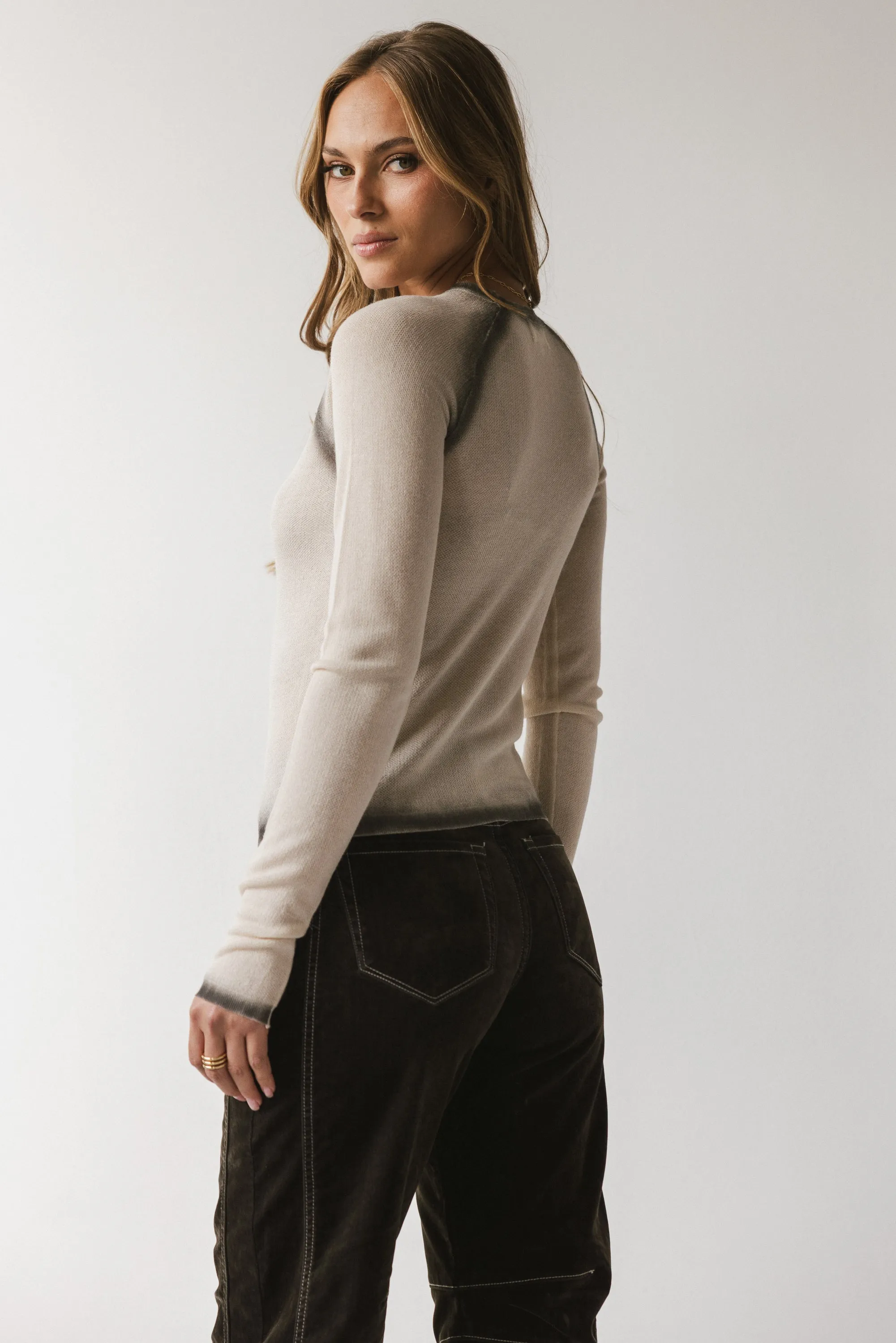 Ophelia Sheer Top sold by bohme product image thumbnail 4