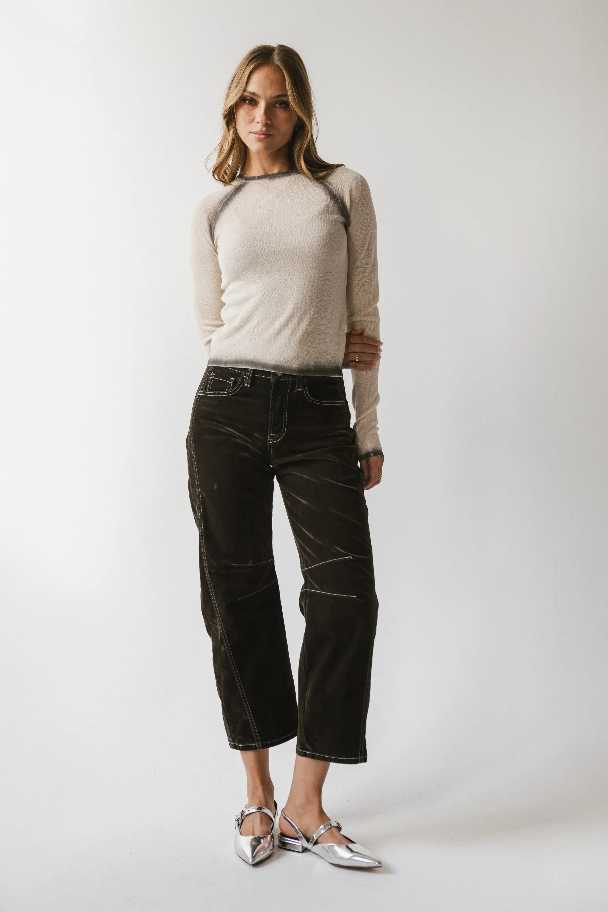 Ophelia Sheer Top sold by bohme product image thumbnail 5