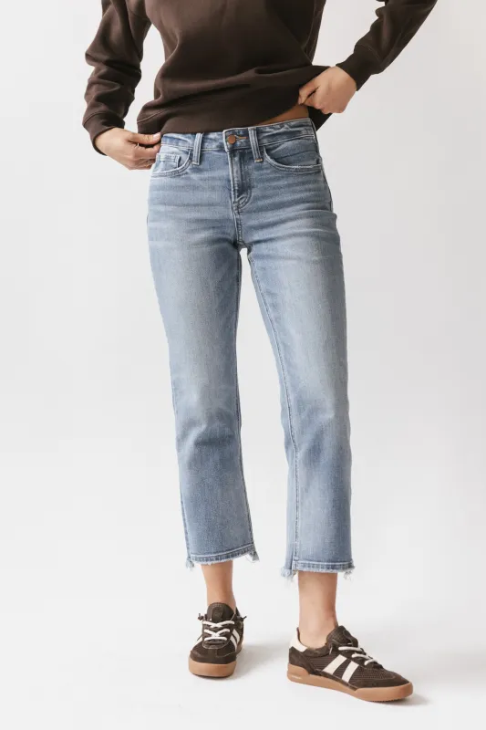 Markel Cropped Straight Leg Jeans sold by bohme