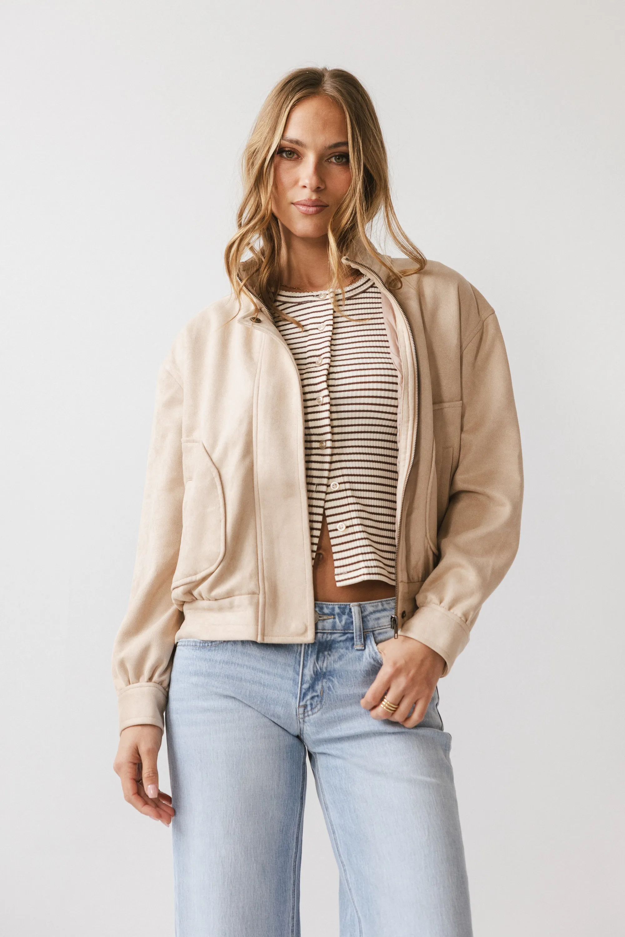 Trisha Striped Top in Brown sold by bohme product image thumbnail 5