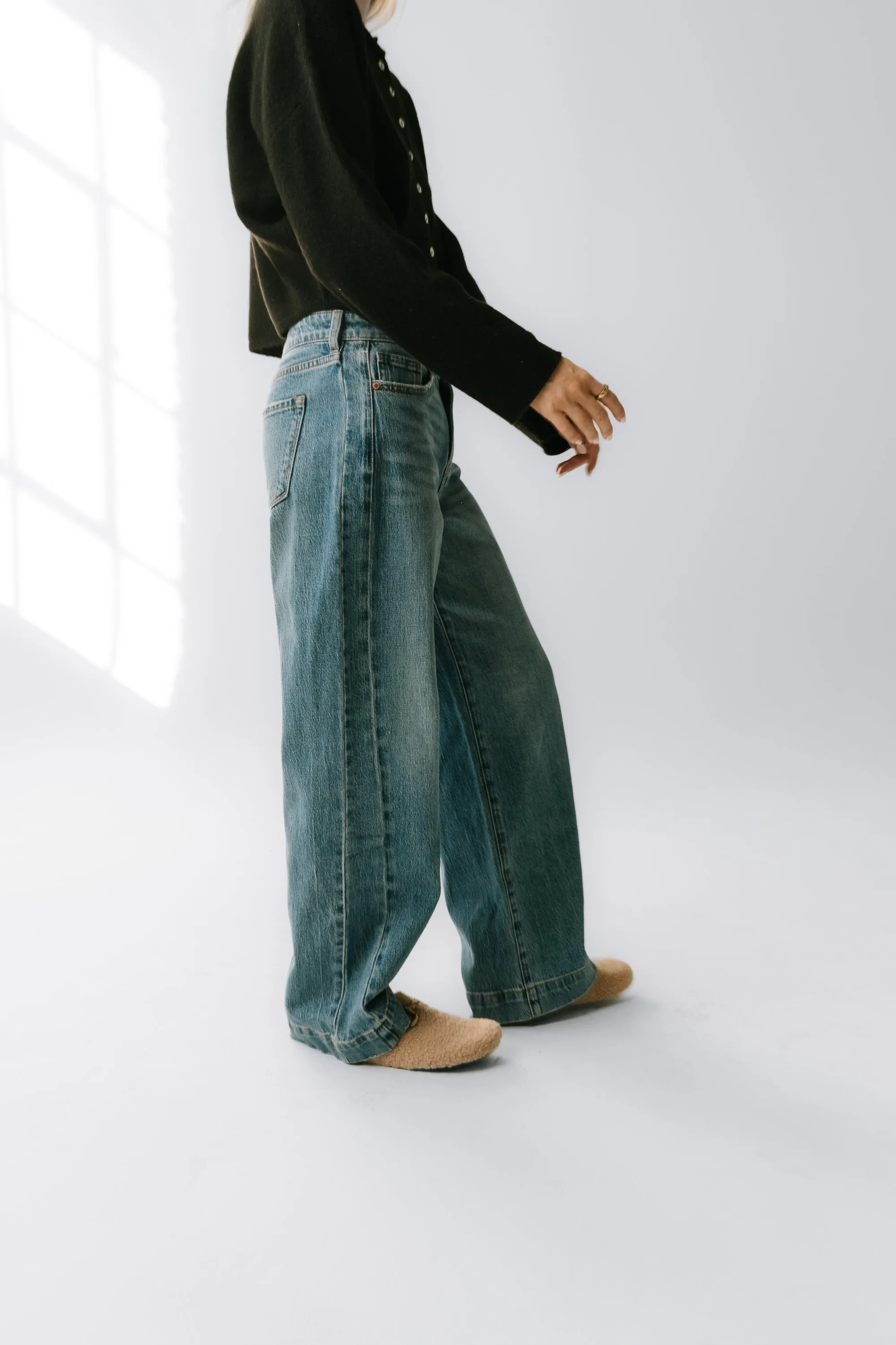 Eddie Wide Leg Jeans sold by bohme product image thumbnail 4