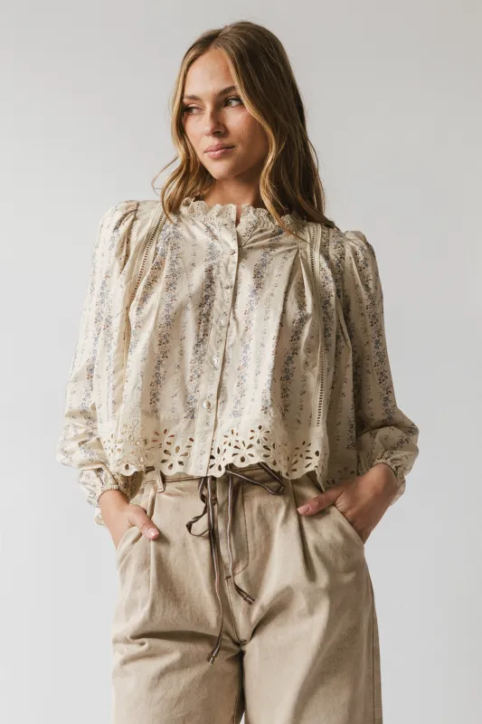 Randall Floral Blouse sold by bohme