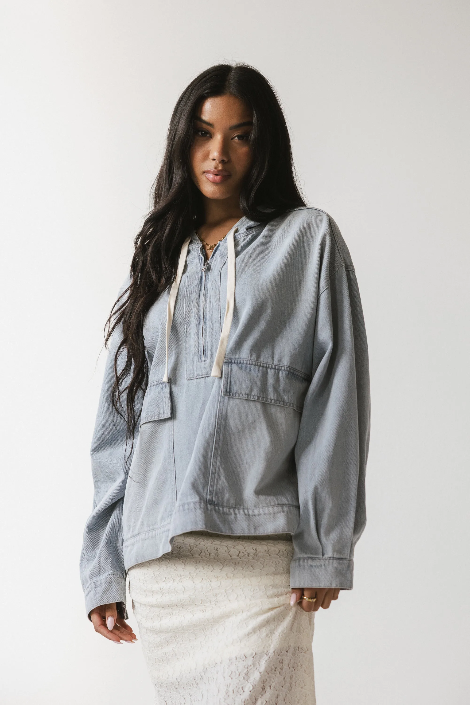 Giana Denim Pullover sold by bohme product image thumbnail 4