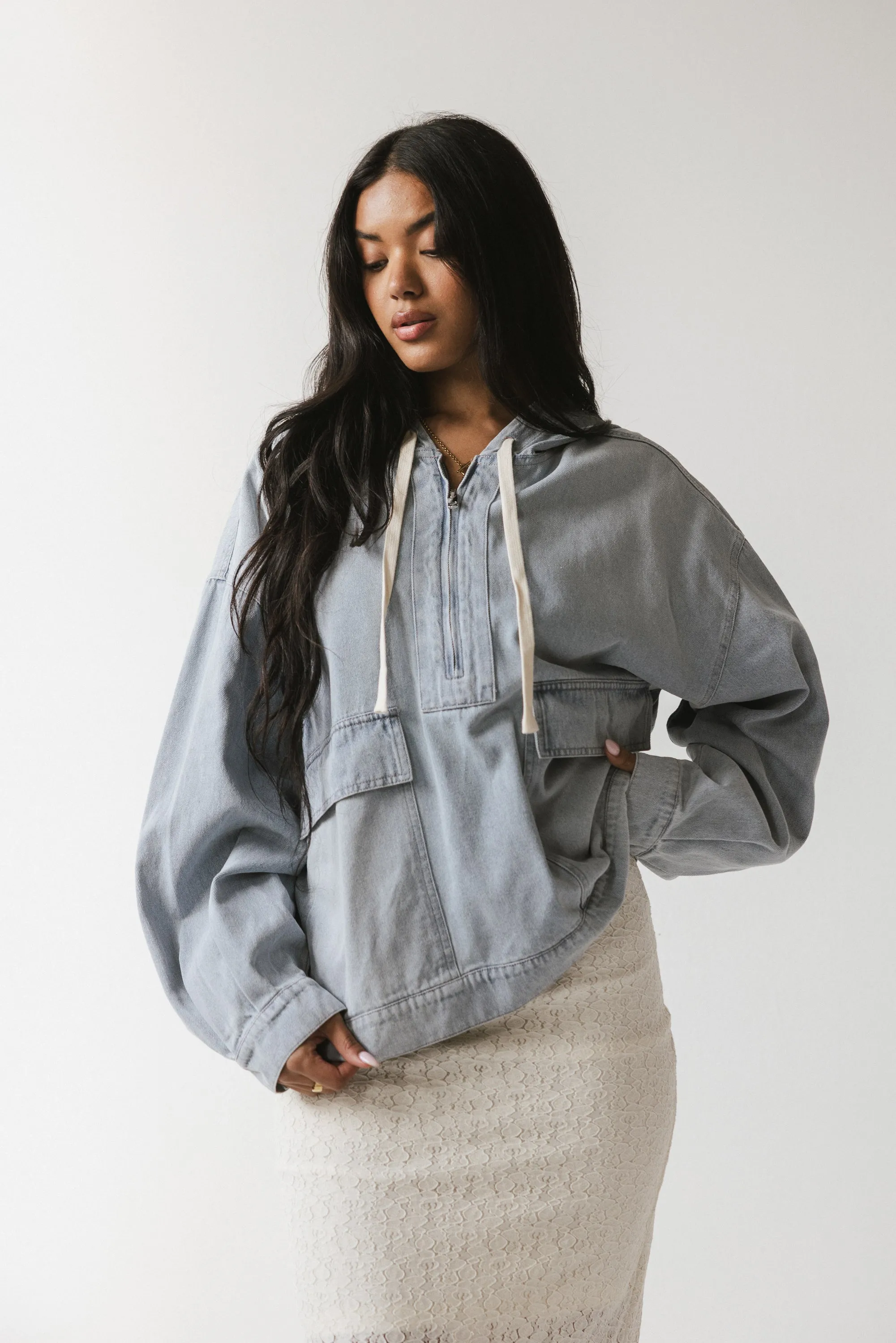 Giana Denim Pullover sold by bohme product image thumbnail 2